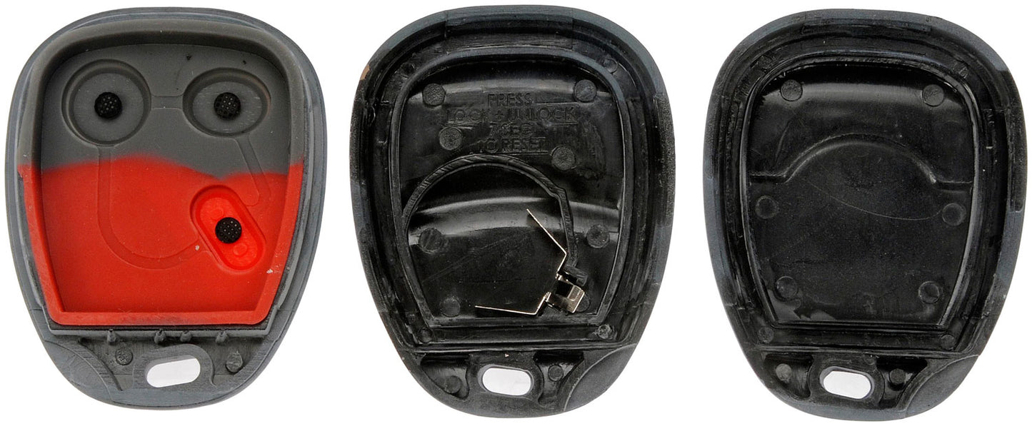 New Keyless Remote Case Replacement Gray Digital Camoflage - Dorman 13618GYC
