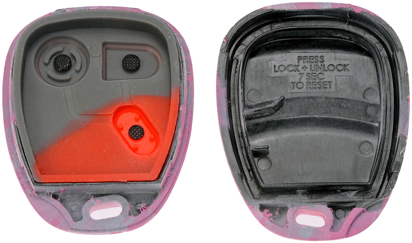 New Keyless Remote Case Replacement Pink Digital Camoflage - Dorman 13622PKC