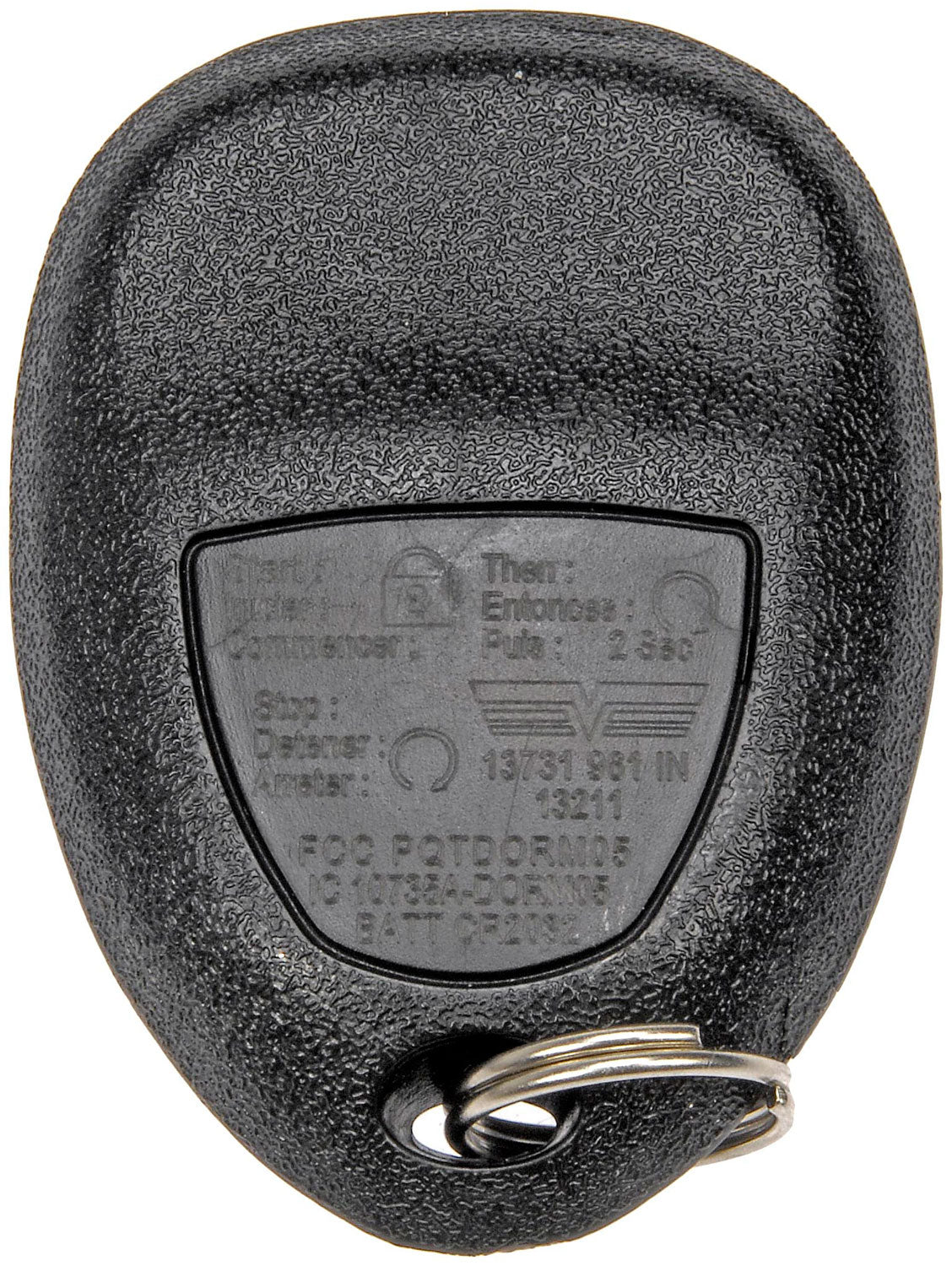 New Keyless Entry Remote 5 Button - Dorman 13731