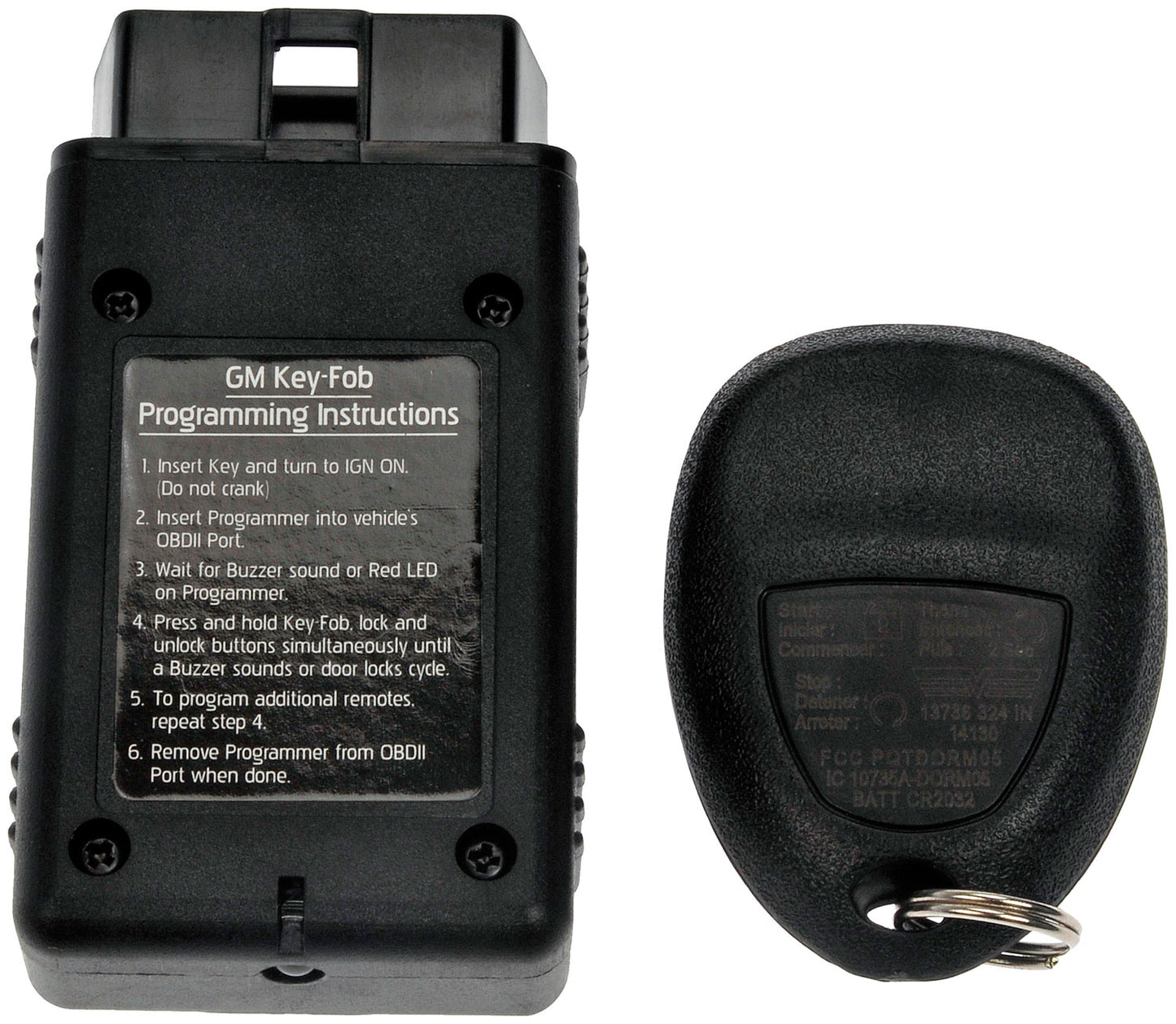 New Keyless Entry Remote 4 Button - Dorman 13736