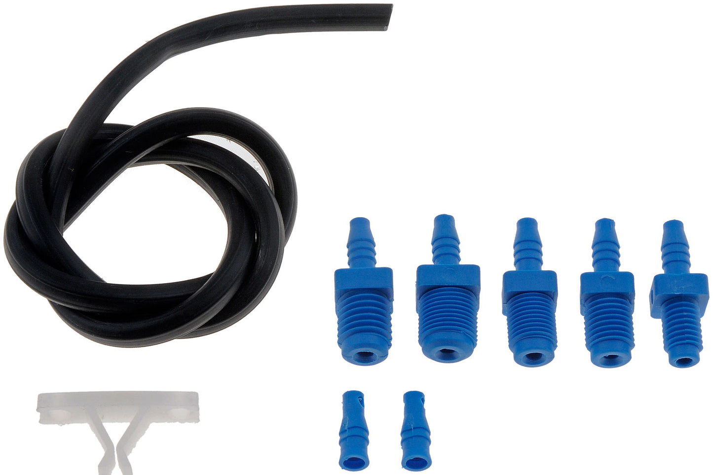 Master Cylinder Bleeder Kit - 22" Hose, Clip & Metric Fittings - Dorman# 13999