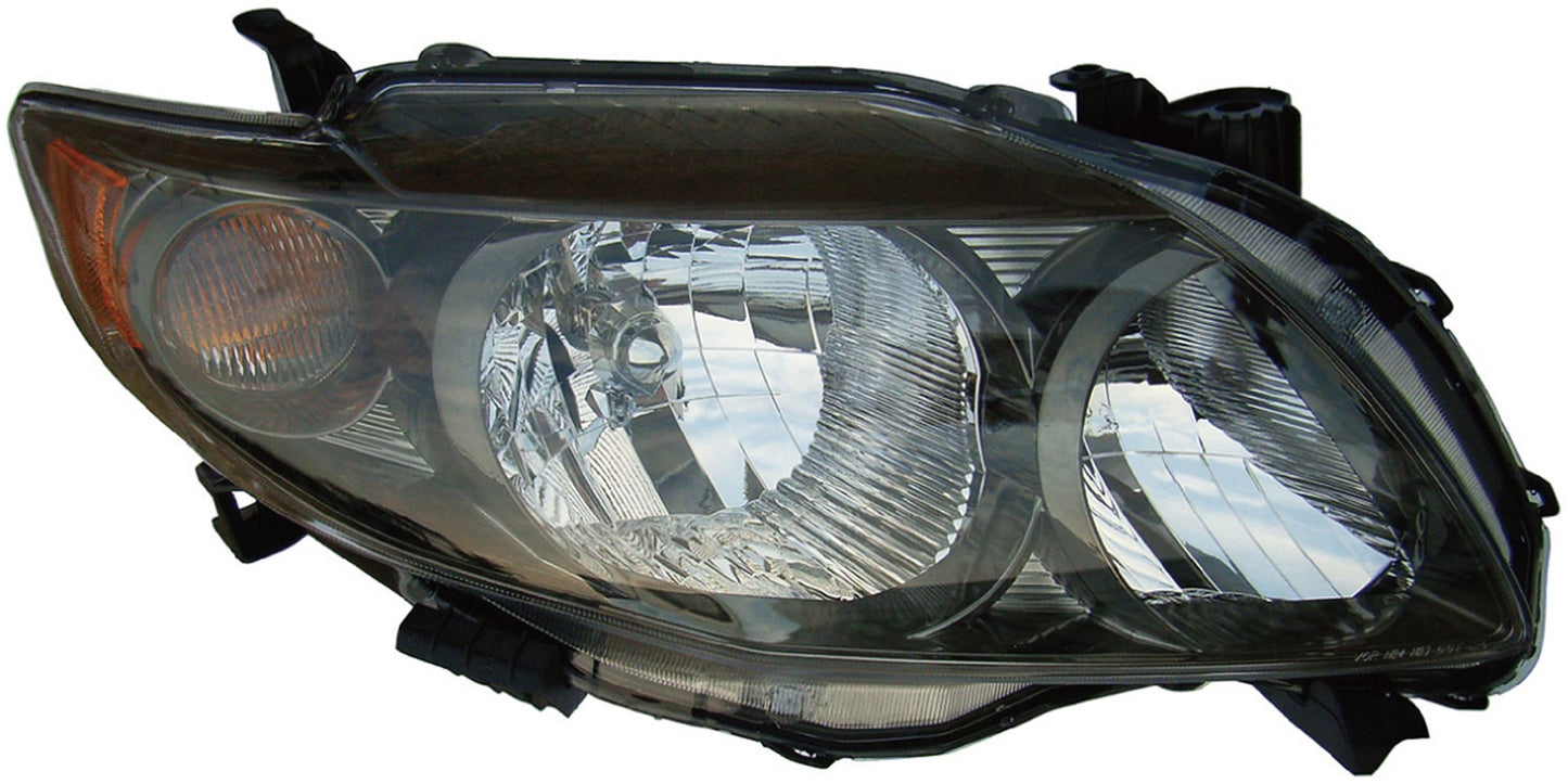 HEADLAMP - RIGHT 09-10 COROLLA S, XRS (Dorman# 1592078)