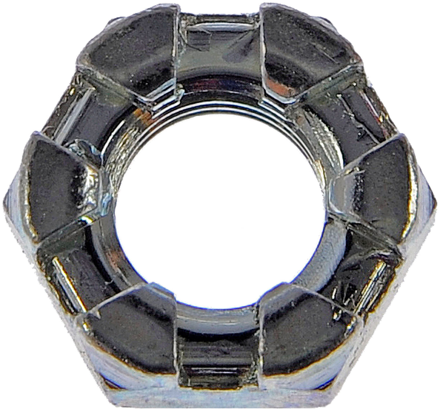 Hex Nut-Castellated-Thread Size: 5/16-24, Height: 1/2 In. - Dorman# 814-061
