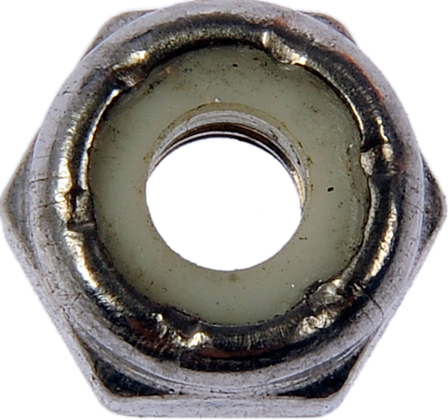 Hex Lock Nuts With Nylon Ring-Grade 2- Thread Size: 8-32 In. - Dorman# 250-008