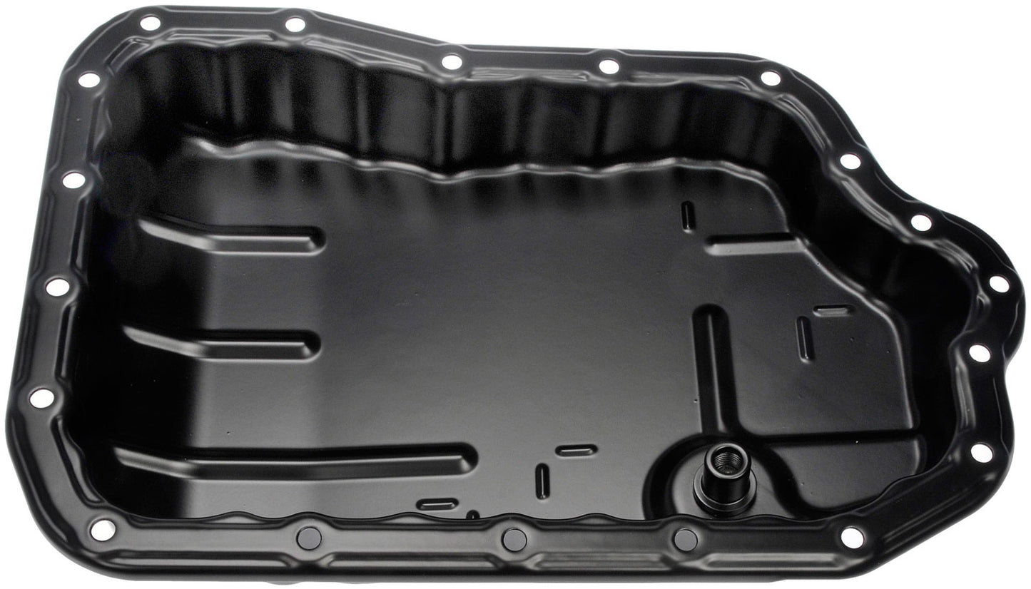 One New Transmission Pan With Drain Plug - Dorman# 265-868