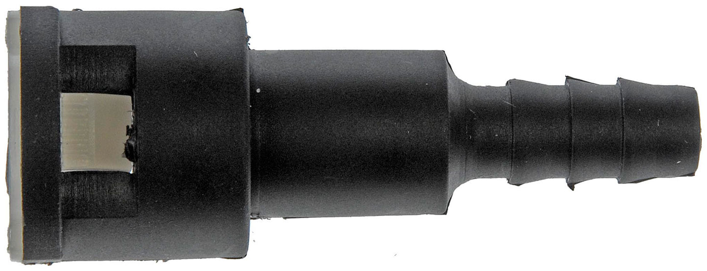 FUEL LINE QUICK CONNECTOR, ADAPTS 1/4" STEEL TO 5/16" NYLON TUBE Dorman# 800-083