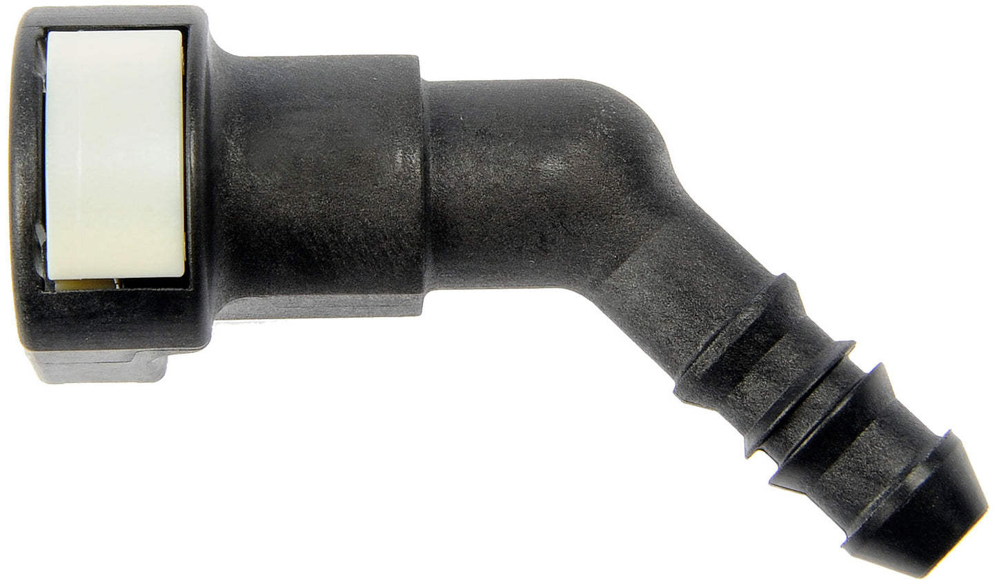 FUEL LINE RETAINING CLIP 5/16" STEEL TO 5/16" NYLON w/45deg BEND Dorman# 800-122