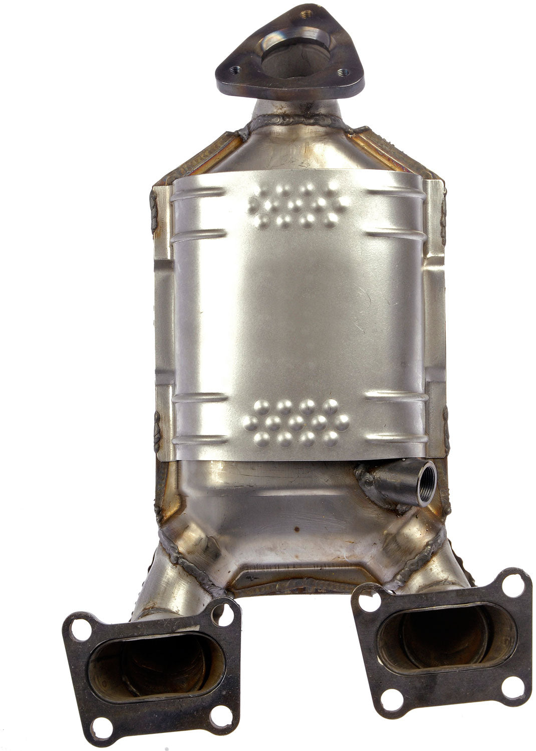 Left Exhaust Manifold Kit w/ Integ. Converter & Hardware Dorman 674-611 USA Made