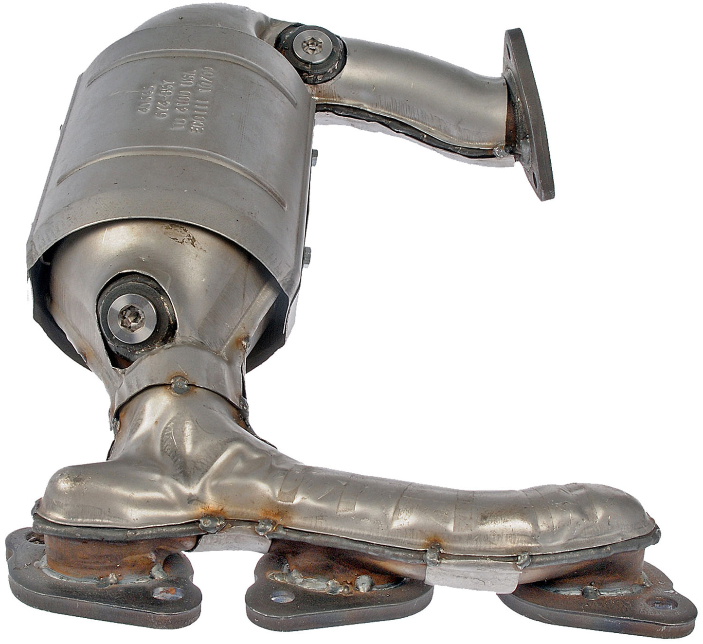 Left Exhaust Manifold Kit w/ Int. Converter & Hardware Dorman 674-857 USA Made