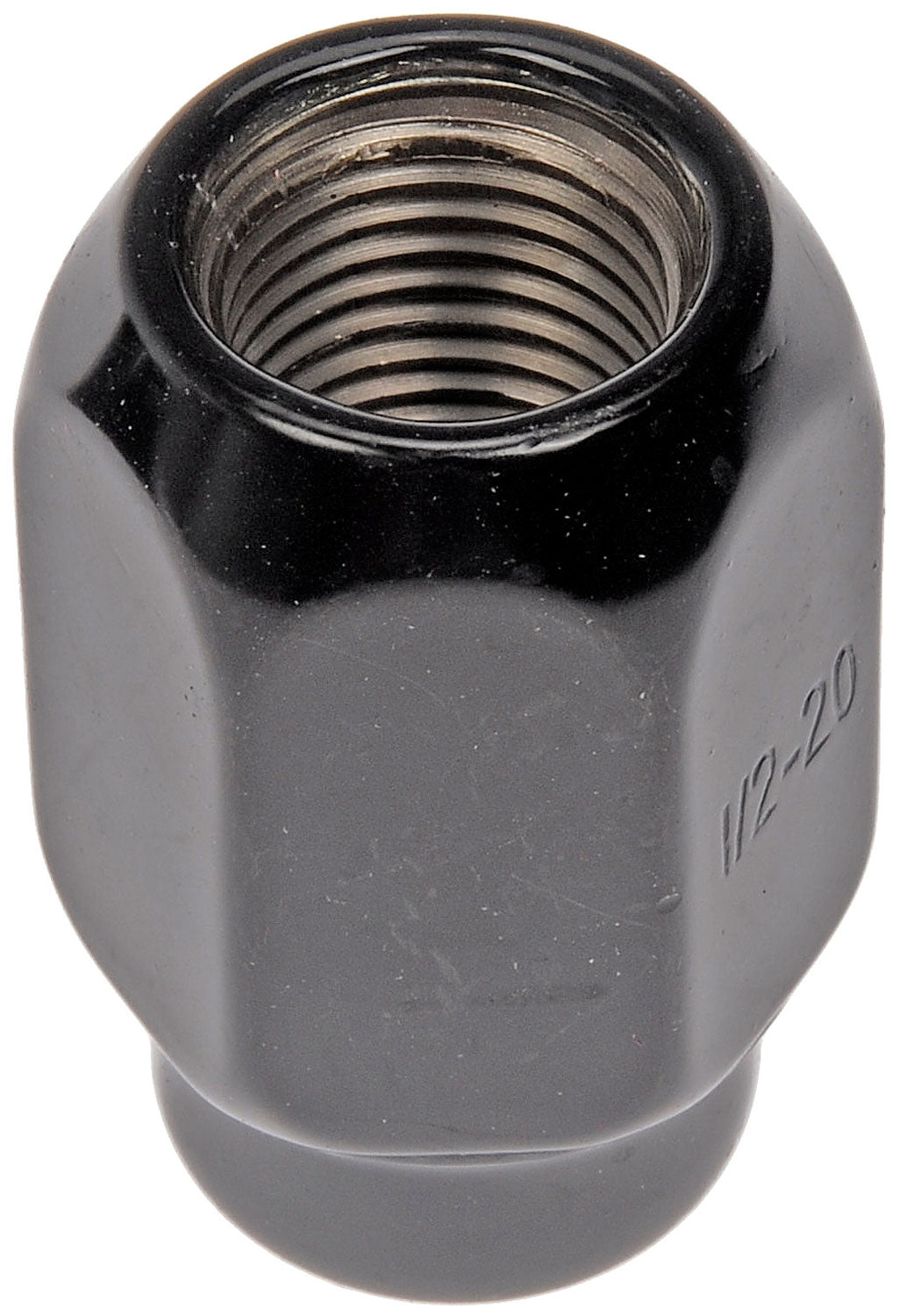 Wheel Nut Black Chrome Acorn 2-Pc 1/2-20 - Dorman# 711-211