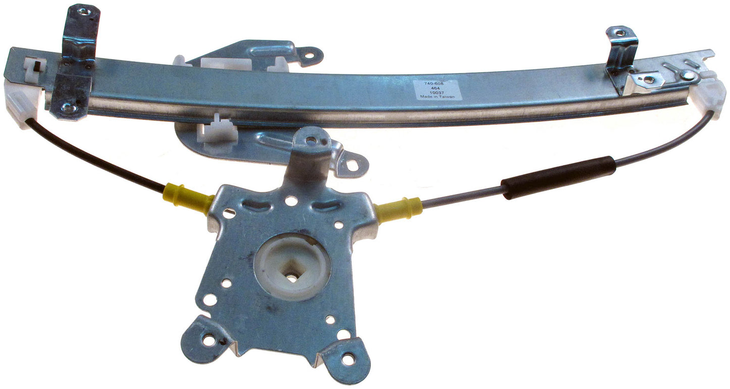 One New Rear Left Power Window Regulator Dorman 740-608