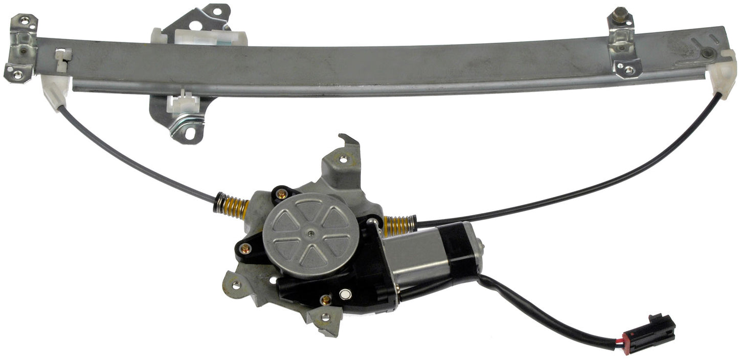 One New Rear Left Power Window Regulator with Motor Dorman 748-922