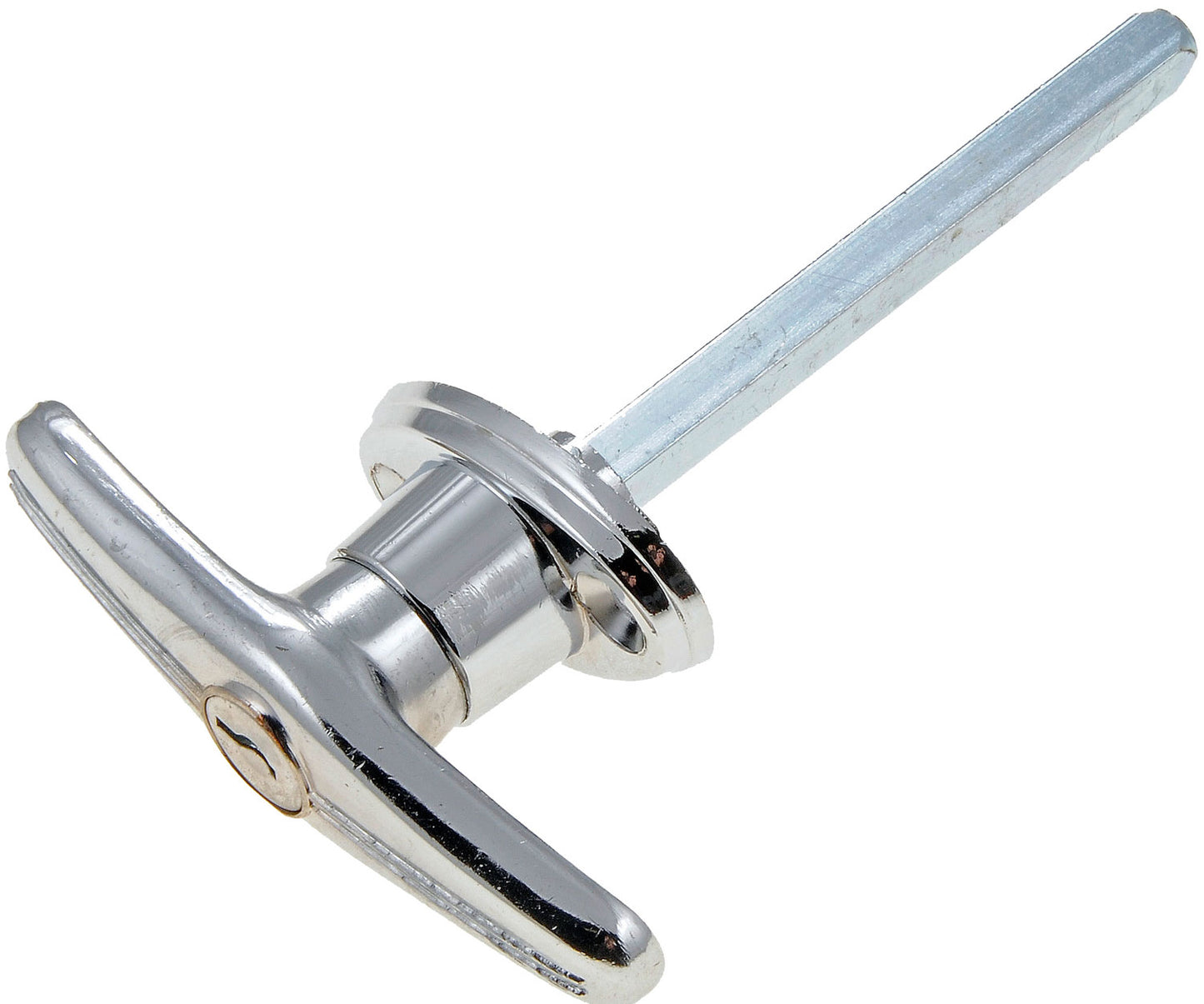 Universal Chrome Locking Tee Handle (Dorman 77124) w/ Lock Cylinder & Cam Lever
