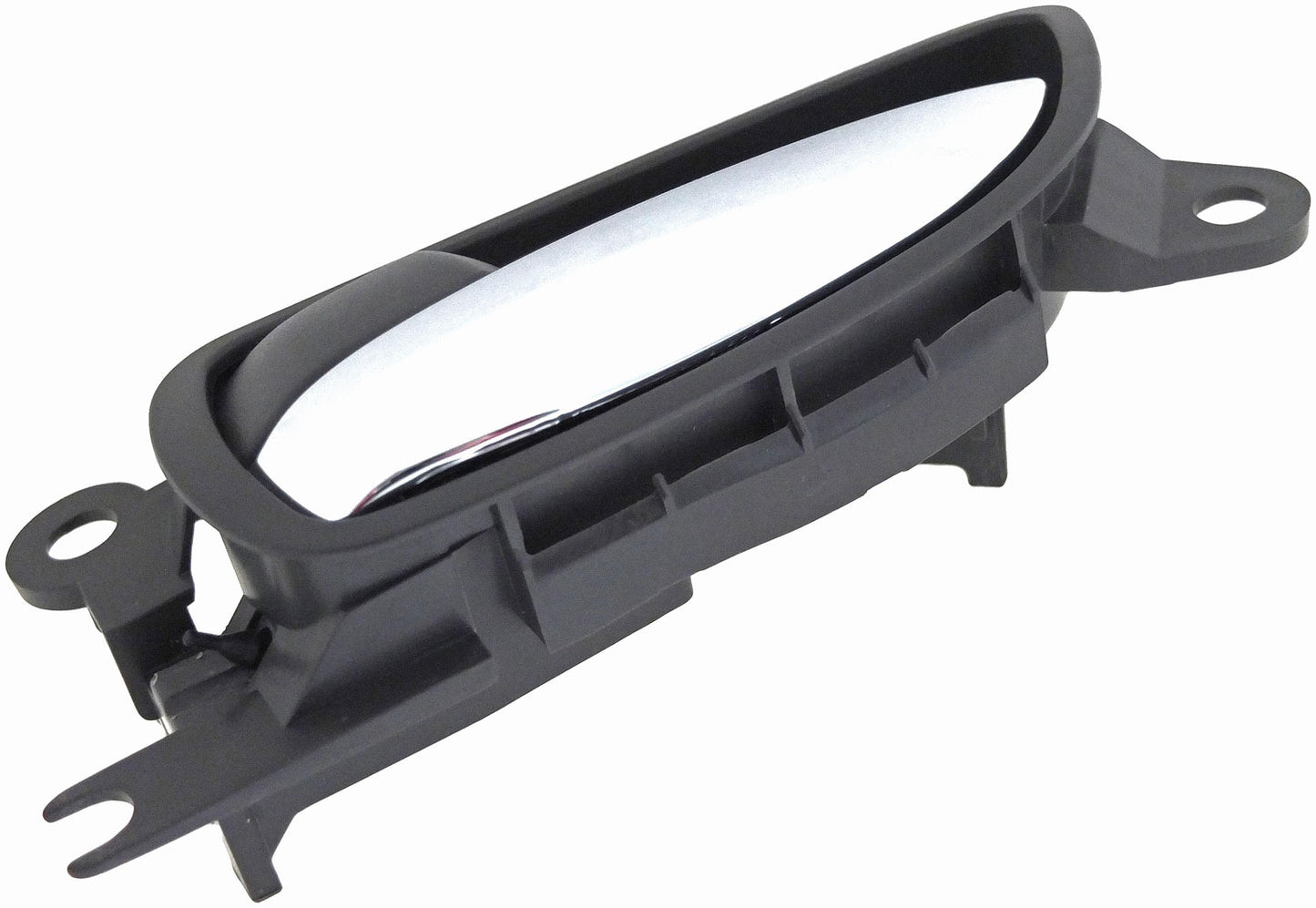 New Interior Door Handle Front Left Chrome Gray Housing - Dorman 79815