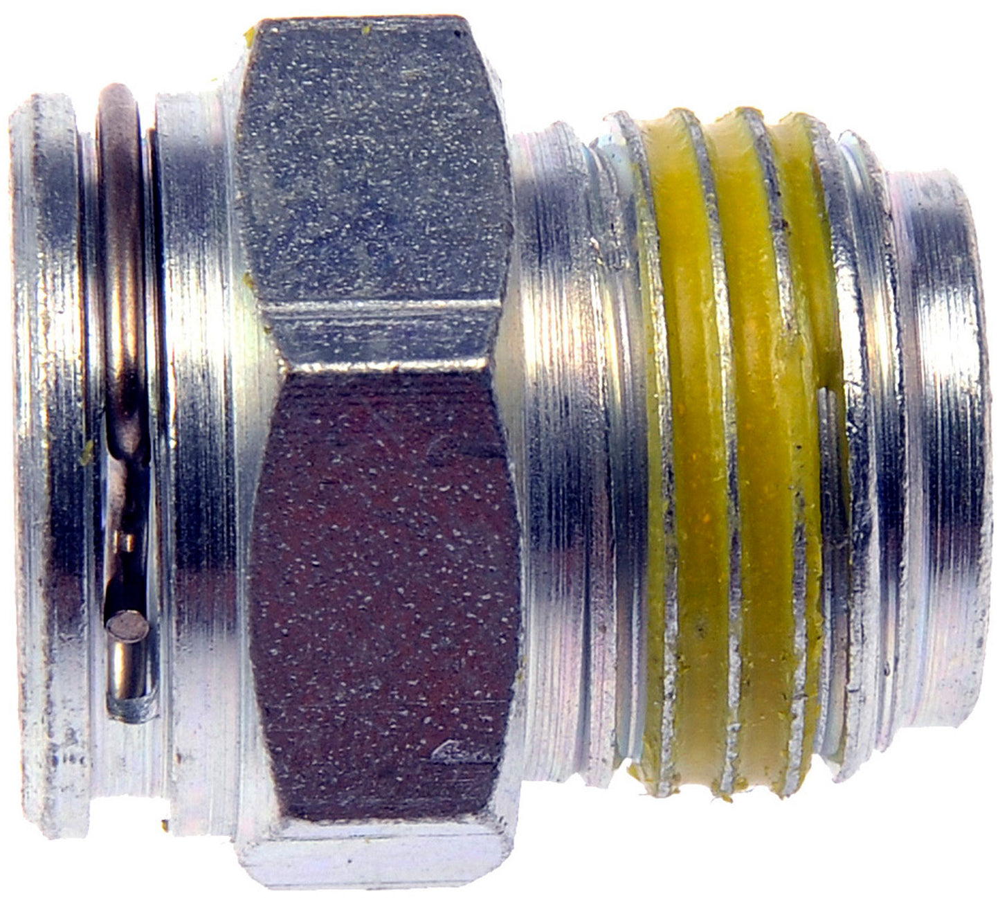TRANSMISSION LINE CONNECTOR w/ A 3/8 TUBE X 5/8-18IN. THREAD. - Dorman# 800-605