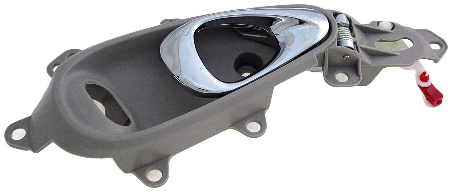 New Front Right Interior Door Handle, Chrome & Beige - Dorman 80948