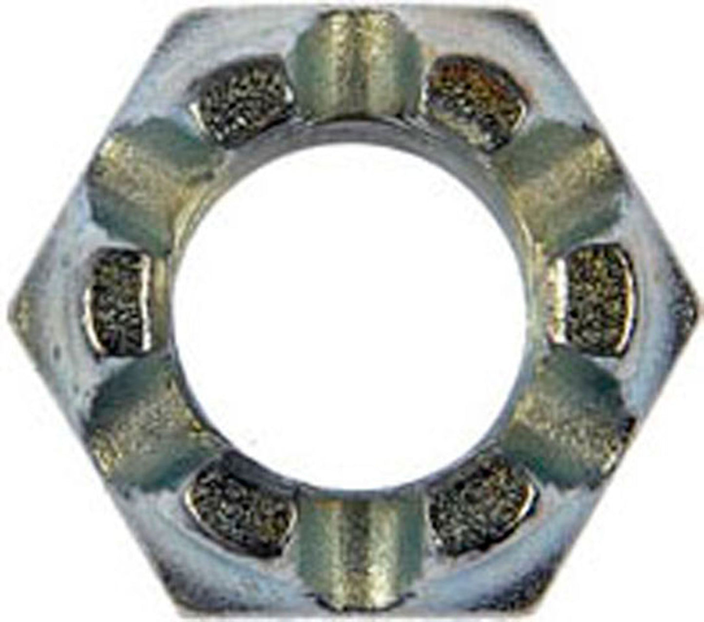 Hex Nut-Castellated-Thread Size: 9/16-18, Height: 7/8 In. - Dorman# 814-065