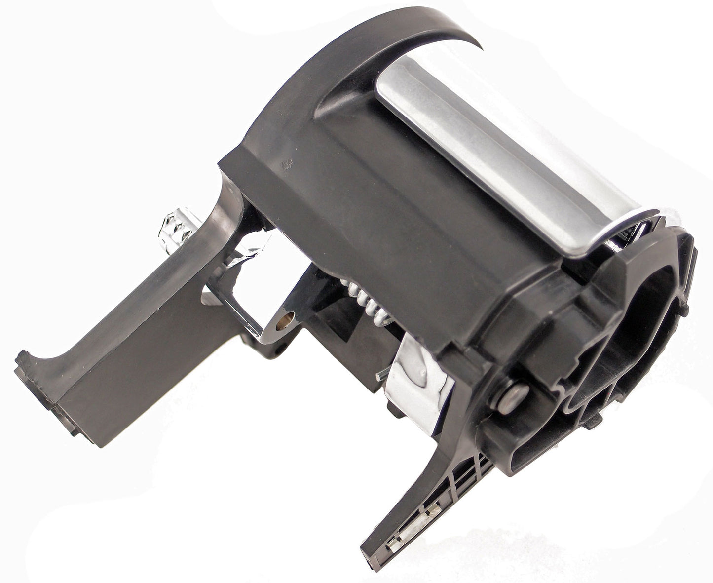 New Interior Door Handle - Front Left - Chrome Black - Dorman 81709