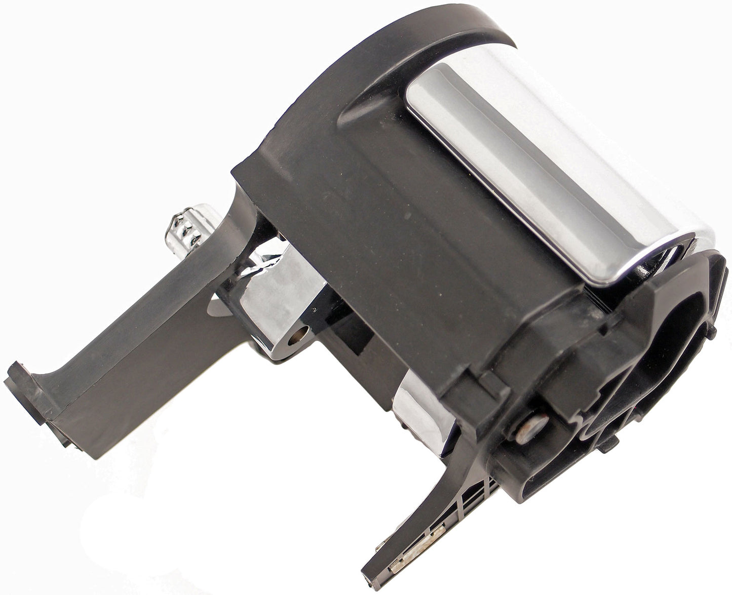 New Interior Door Handle - Rear Left - Chrome Lever+Black Housing - Dorman 81716