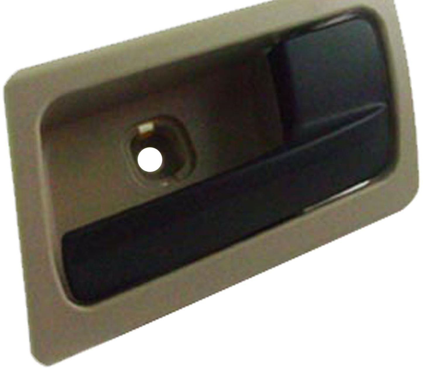 New Interior Door Handle - Front Right - Black & Beige (Camel) - Dorman 81728