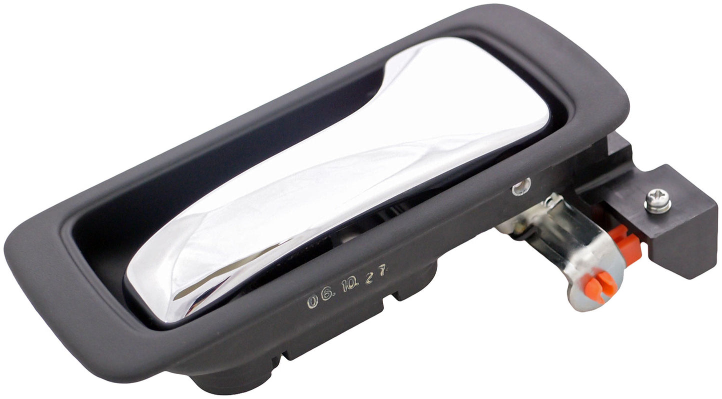 Interior Door Handle Rear Right Chrome Lever/Black Housing - Dorman# 81752