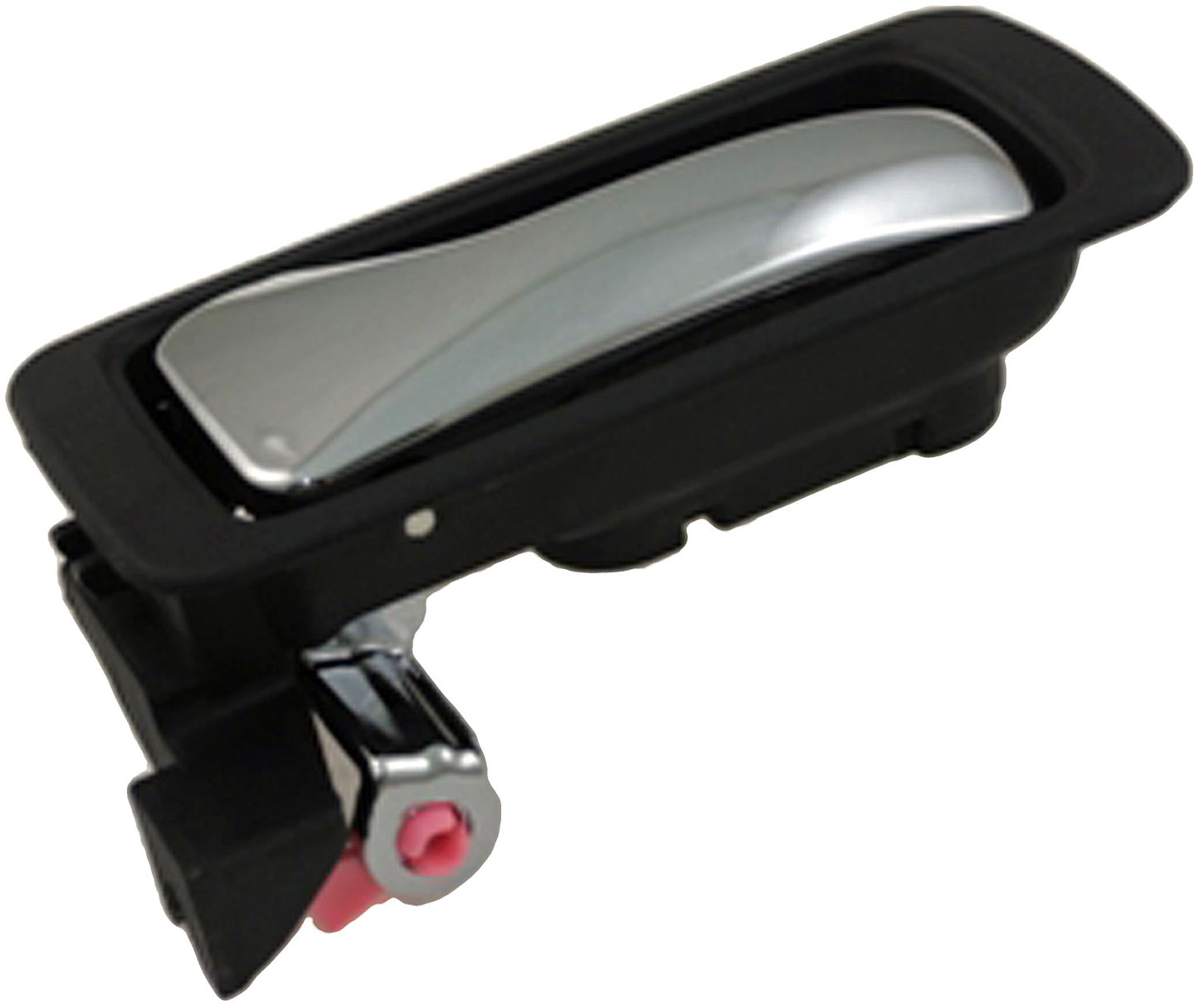 Interior Door Handle Rear Left Chrome Lever/Black Housing - Dorman# 81753