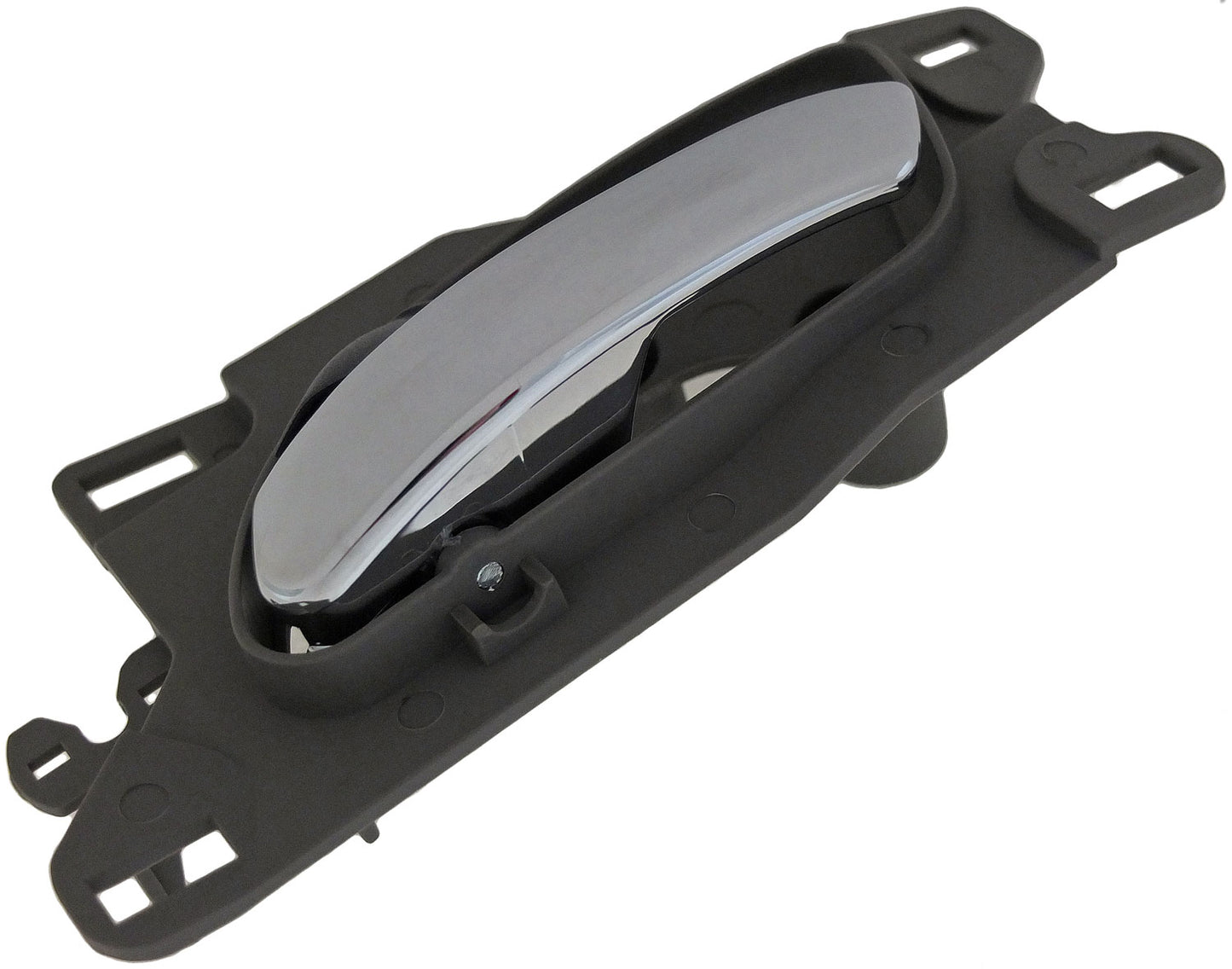 Interior Door Handle Front Left Chrome Lever/Gray Housing - Dorman# 81767