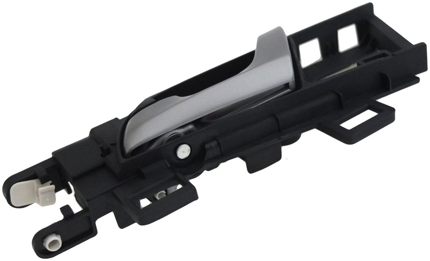 Interior Door Handle Front Left Silver Lever/Black Housing - Dorman# 81903