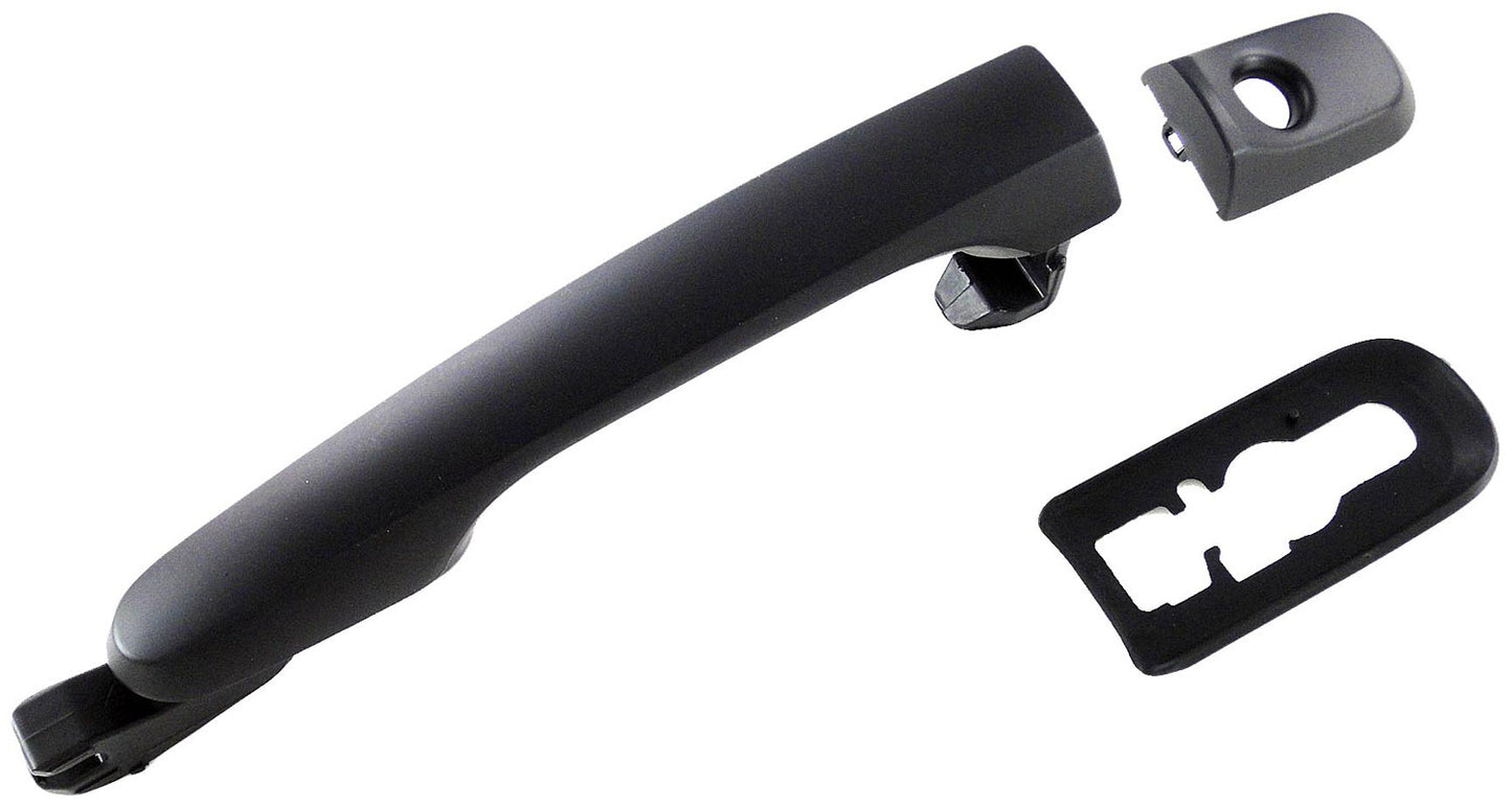 New Exterior Door Handle Front Right Black Lever, Black Cap - Dorman 81952