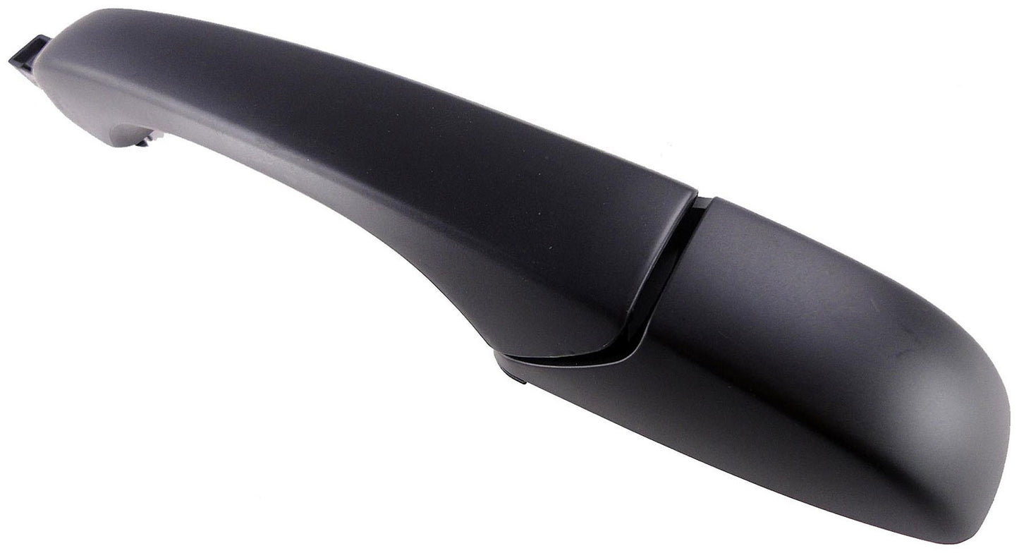Front Right Black Textured Exterior Door Handle w/Keyhole (Dorman# 82037)