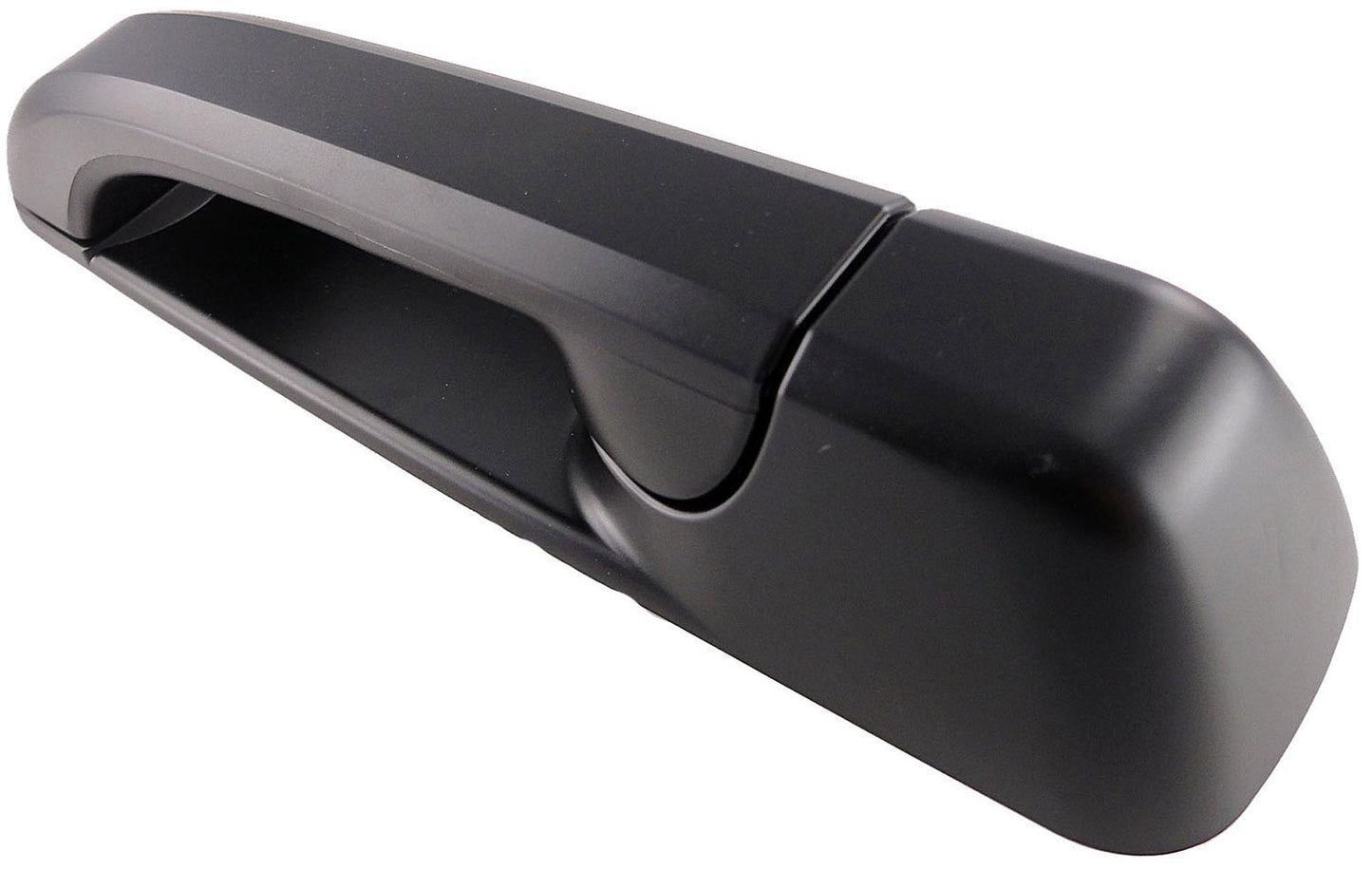 Right Black Smooth Finish Exterior Door Handle (Front or Rear) (Dorman# 82055)