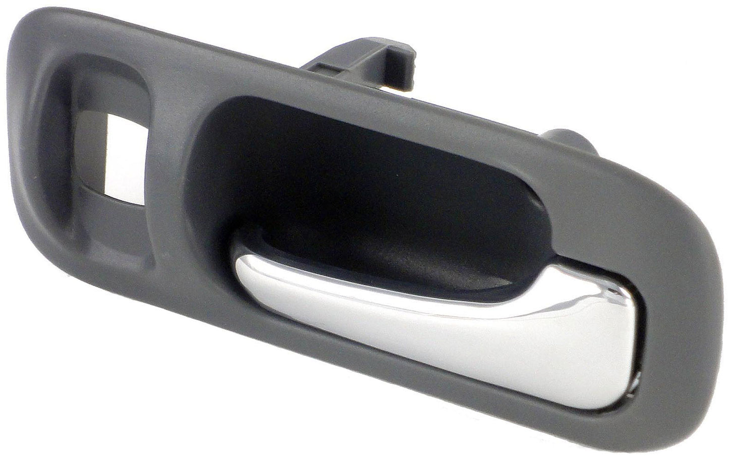 Rear Right Gray & Chrome Interior Door Handle (Dorman# 82215)