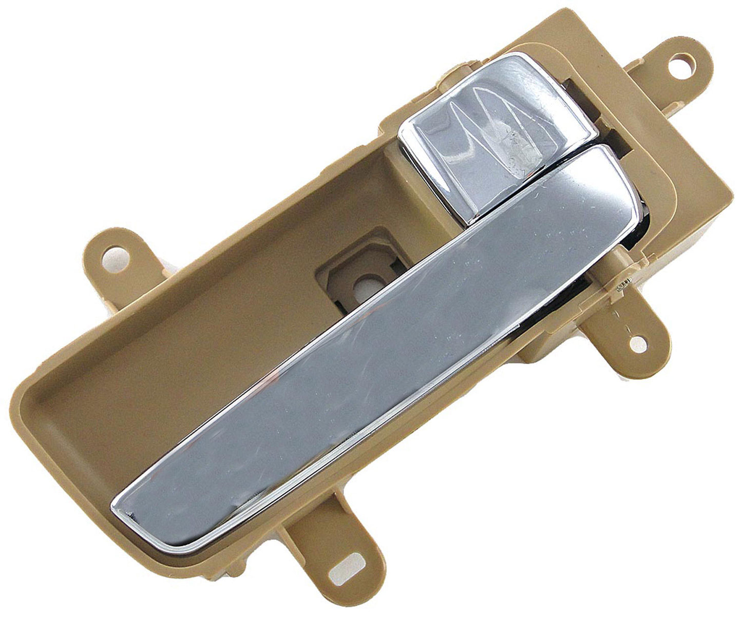 Right Beige & Chrome Interior Door Handle (Front or Rear) (Dorman# 82339)