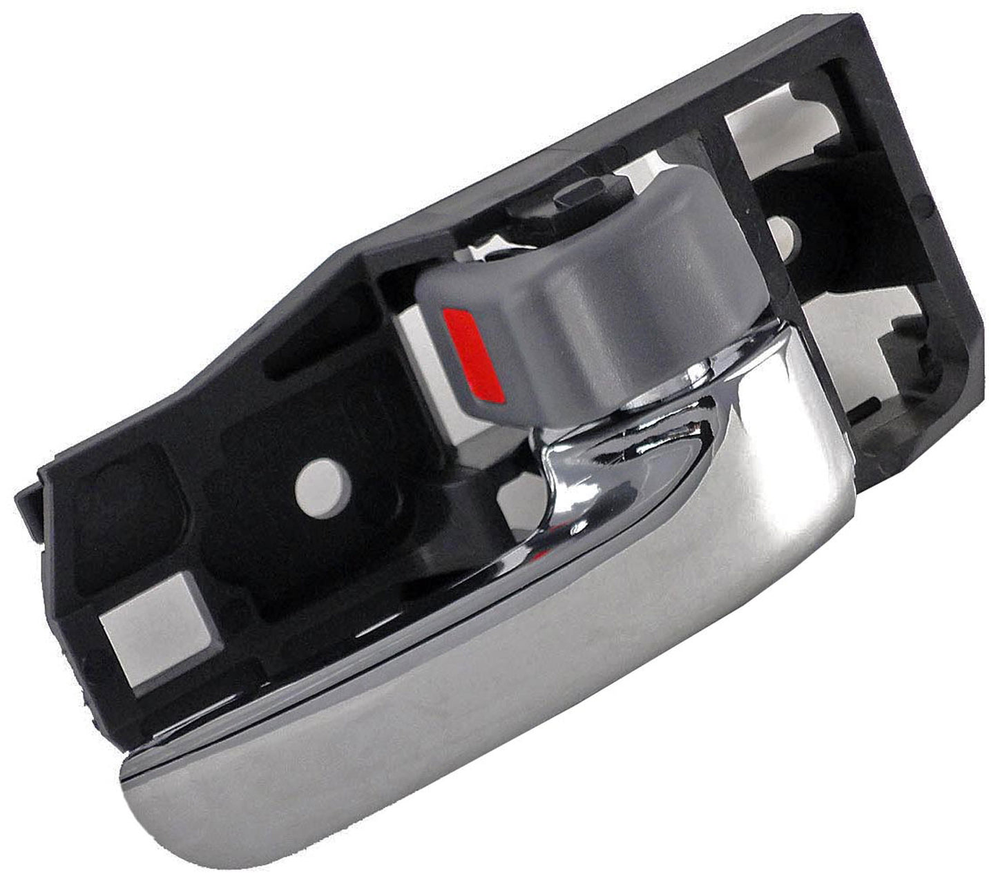 Right Gray & Chrome Interior Door Handle (Front or Rear) (Dorman# 82484)