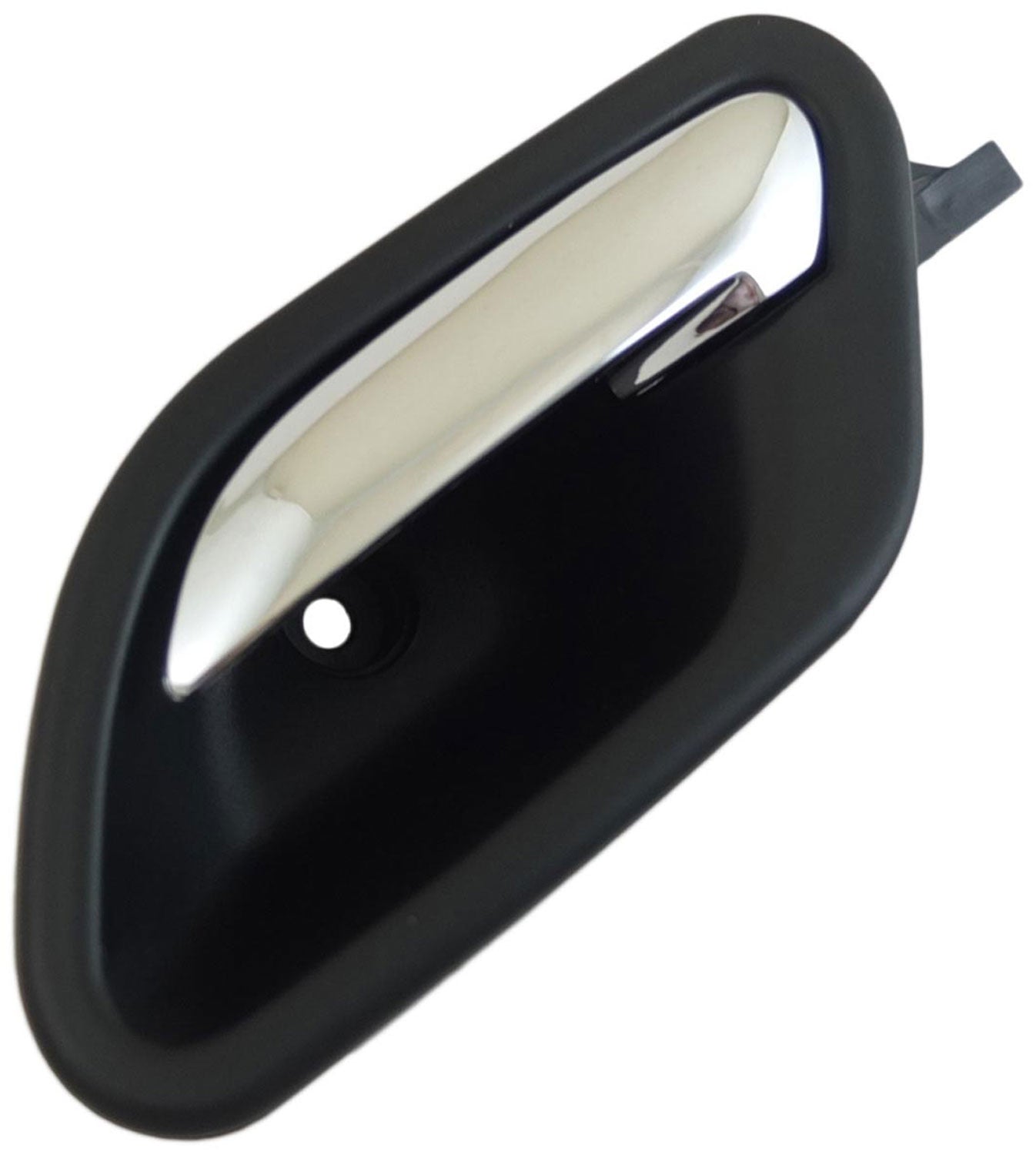 Int Door Handle Front & Rear Left Chrome Lever Black Housing - Dorman# 83018