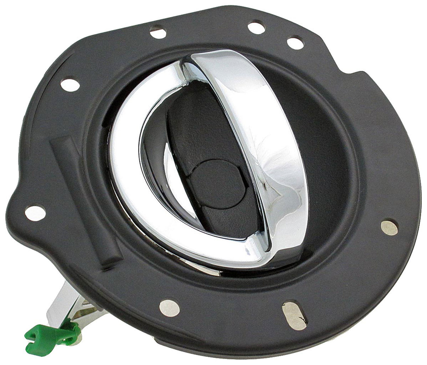 New Left Interior Door Handle (Front or Rear) Black & Chrome - Dorman 84007