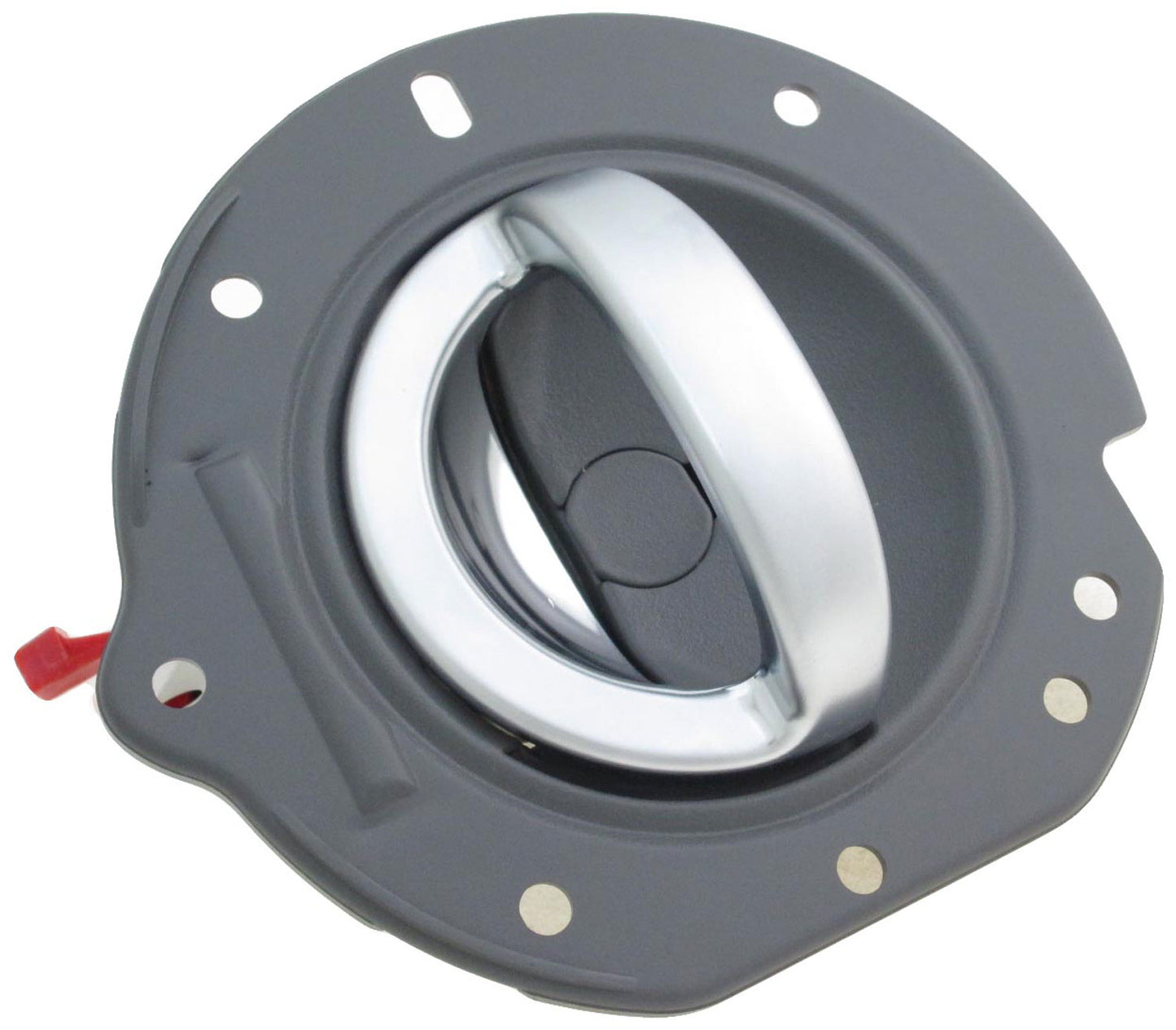 New Right Interior Door Handle (Front or Rear), Gray & Chrome - Dorman 84013