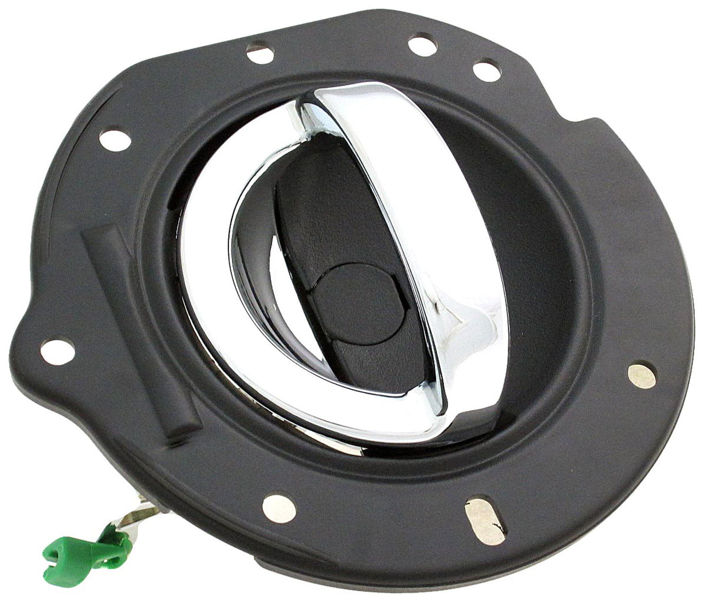 New Interior Door Handle Rear Left Kit, Black w/ Chrome Handle - Dorman 88238