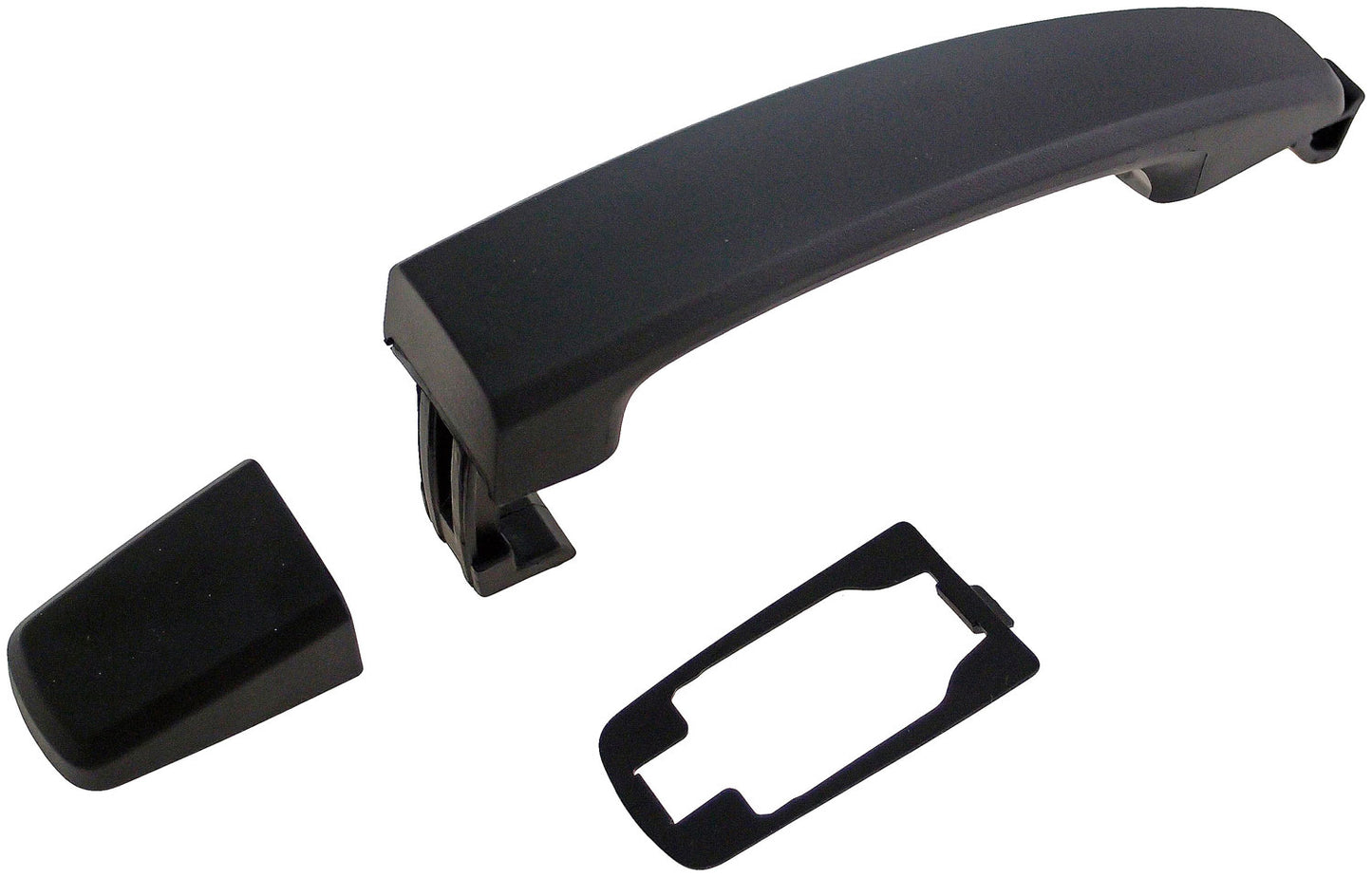 Exterior Door Handle Front Right Without Keyhole Textured Black - Dorman# 88521
