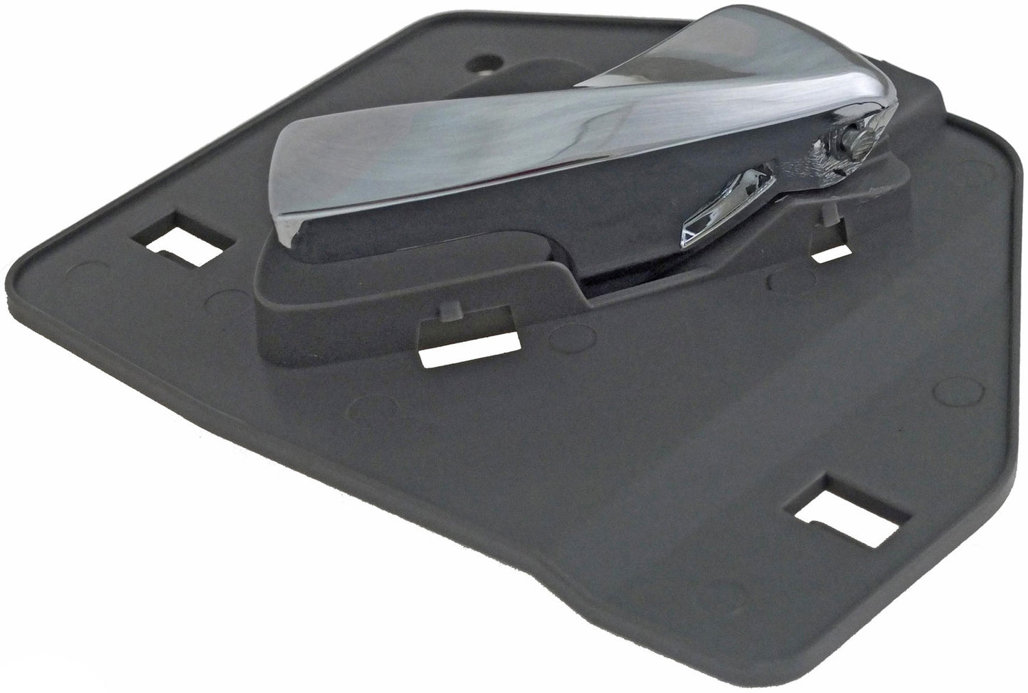 Interior Door Handle Front Right Chrome Lever Light Gray Housing - Dorman# 88690