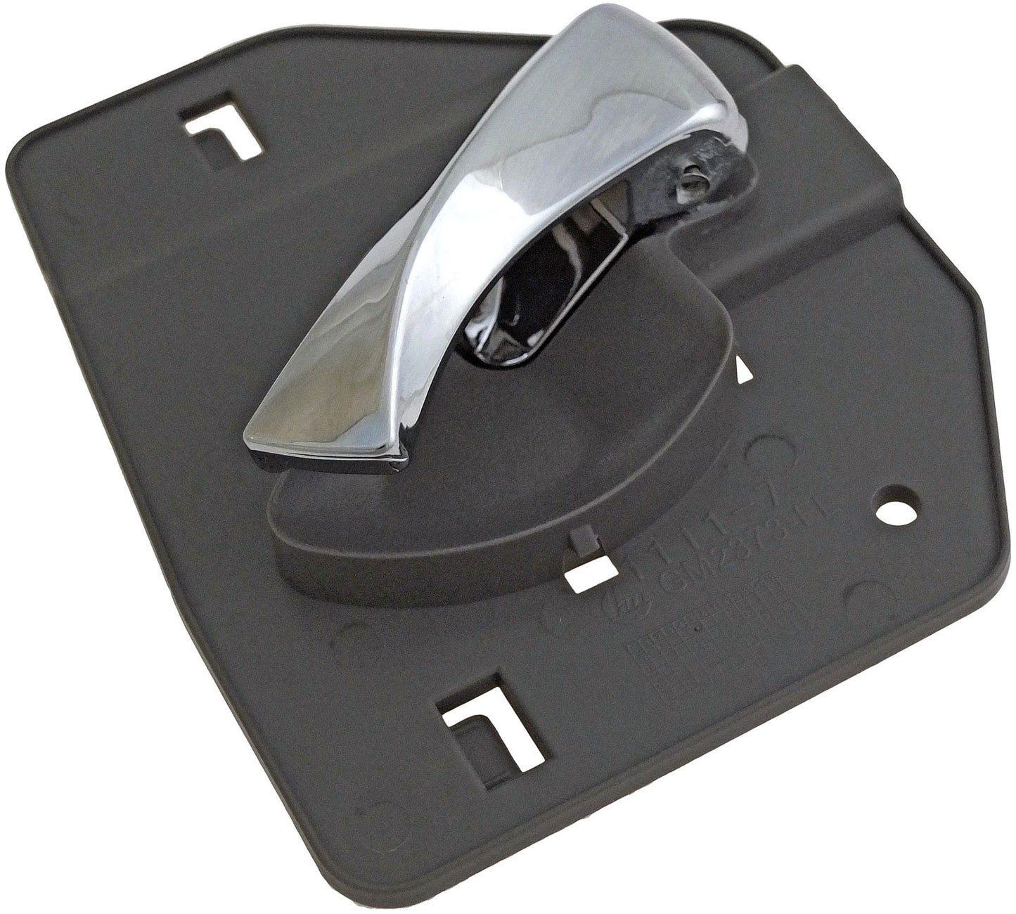 Interior Door Handle Front Left Chrome Lever Light Gray Housing - Dorman# 88691