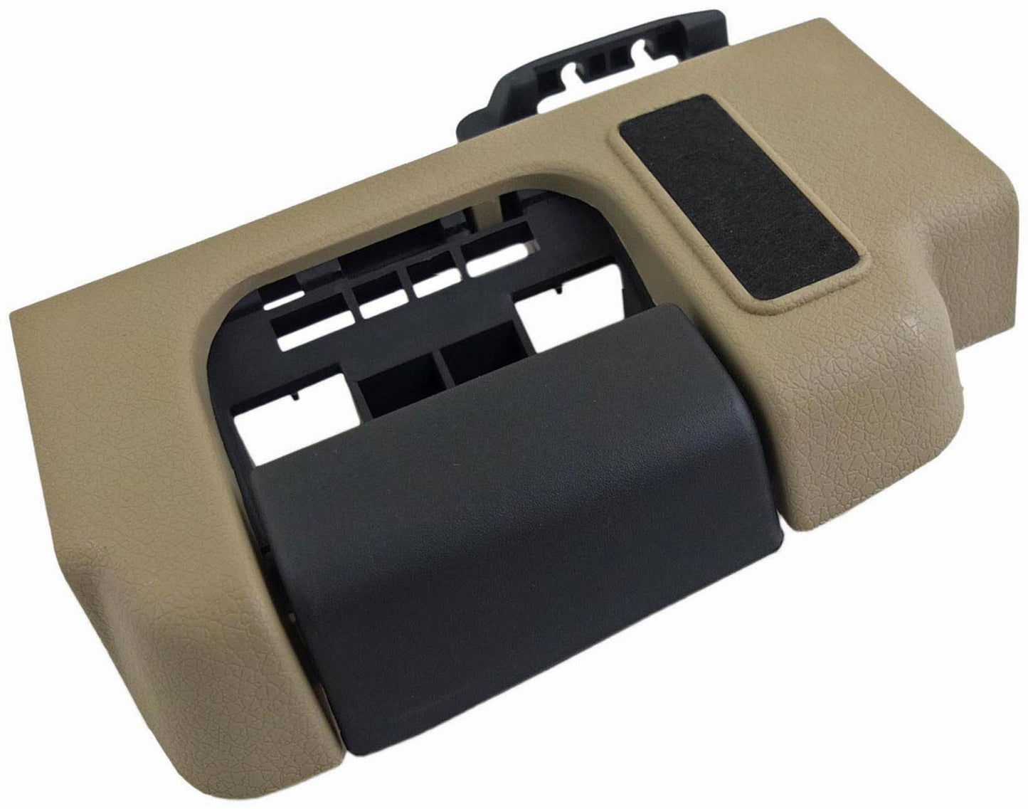 Interior Door Handle Rear Right Black Lever Brown Housing Camel - Dorman# 90837