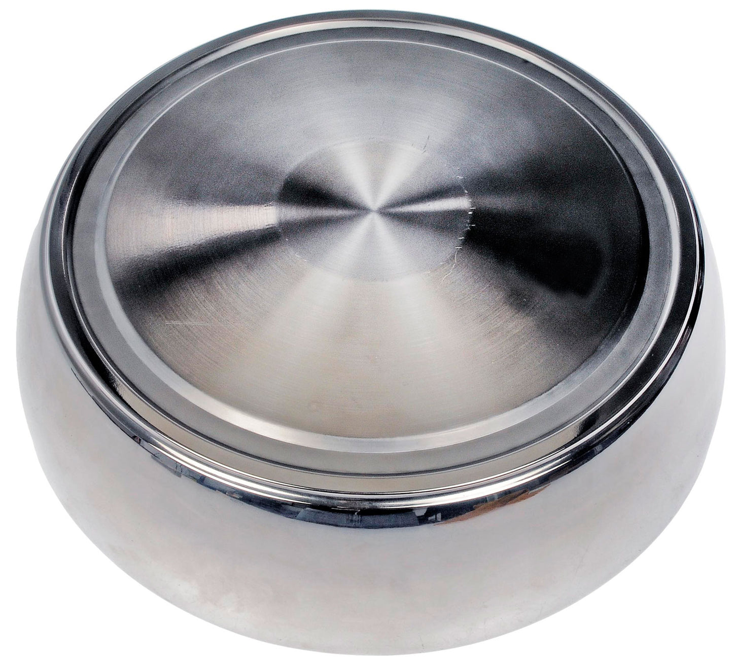 Stainless Steel with Brushed Finish Wheel Center Cap - Dorman# 909-044