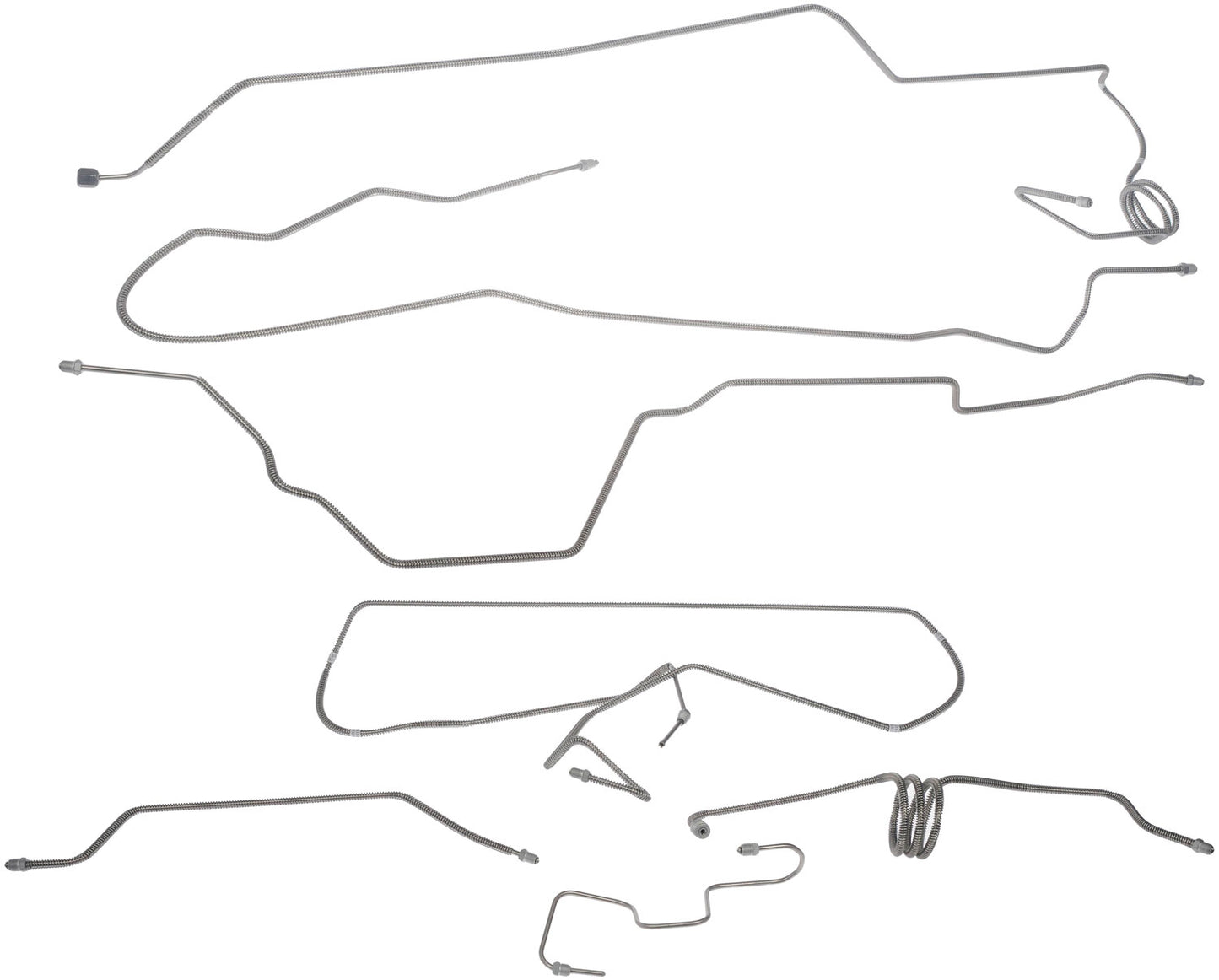 New Stainless Steel Preformed Brake Line Kit (Dorman 919-166)