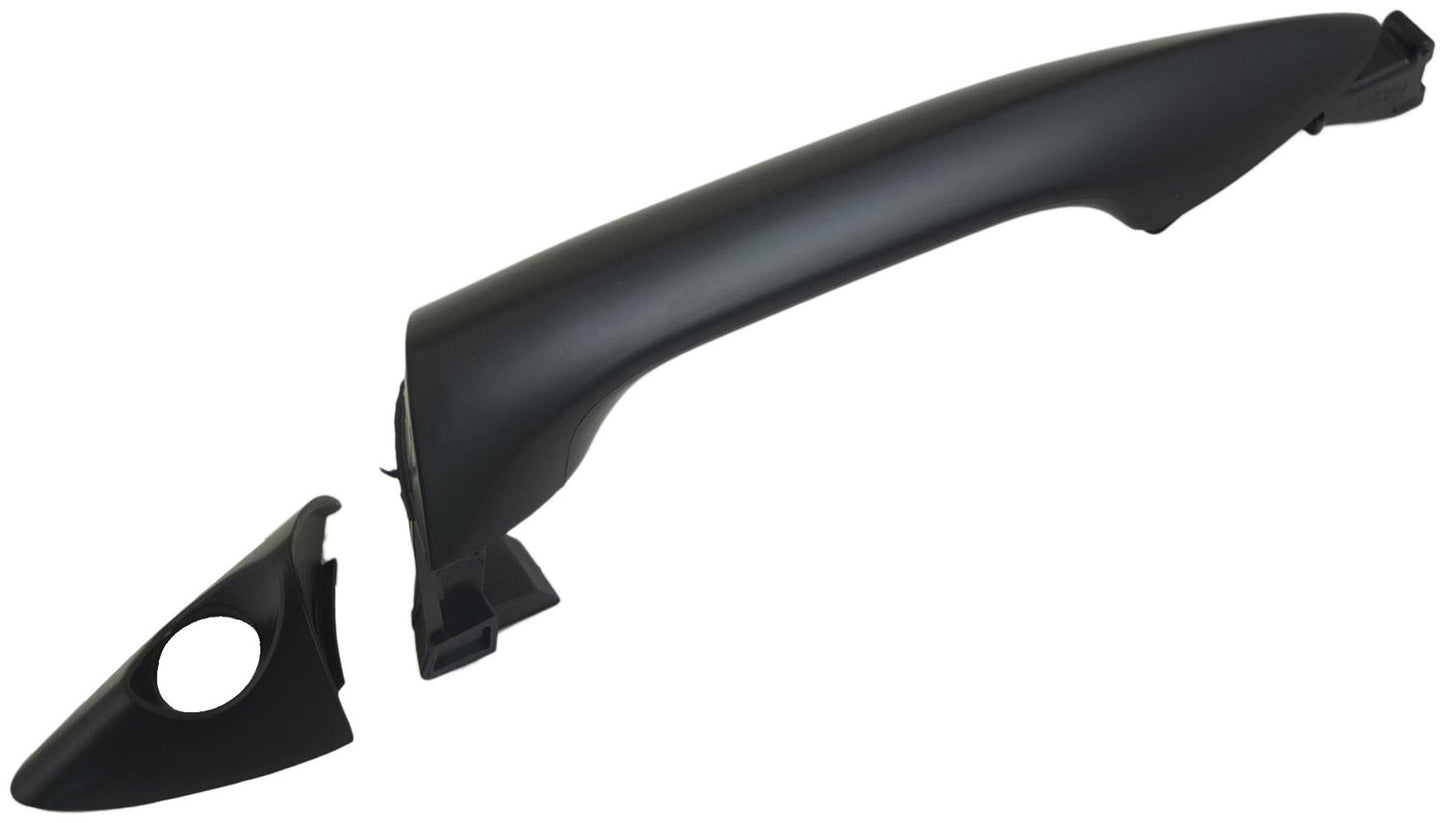 Ext Door Handle Front Right w/ Keyhole w/o Smart Key Primed Black - Dorman 92223