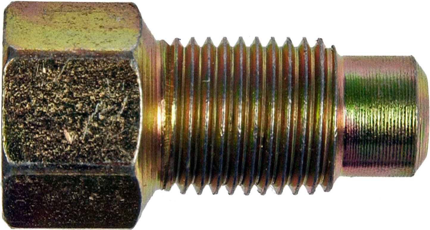 Brake Line Adapter-Inverted Flare-M10-1.0 x 3/16" x M10-1.25 - Dorman# 788-520