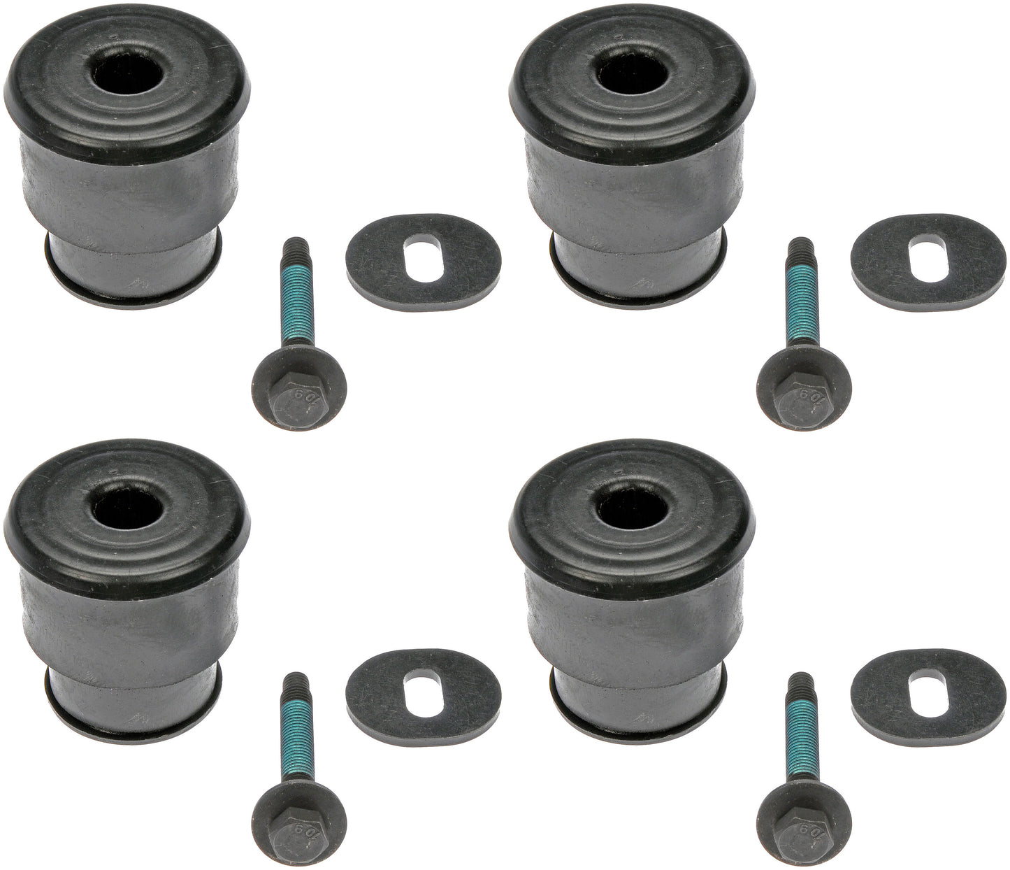 Kit of 4 Radiator Support Body Mount Kits - Dorman 924-060 Fits 01-03 Explorer