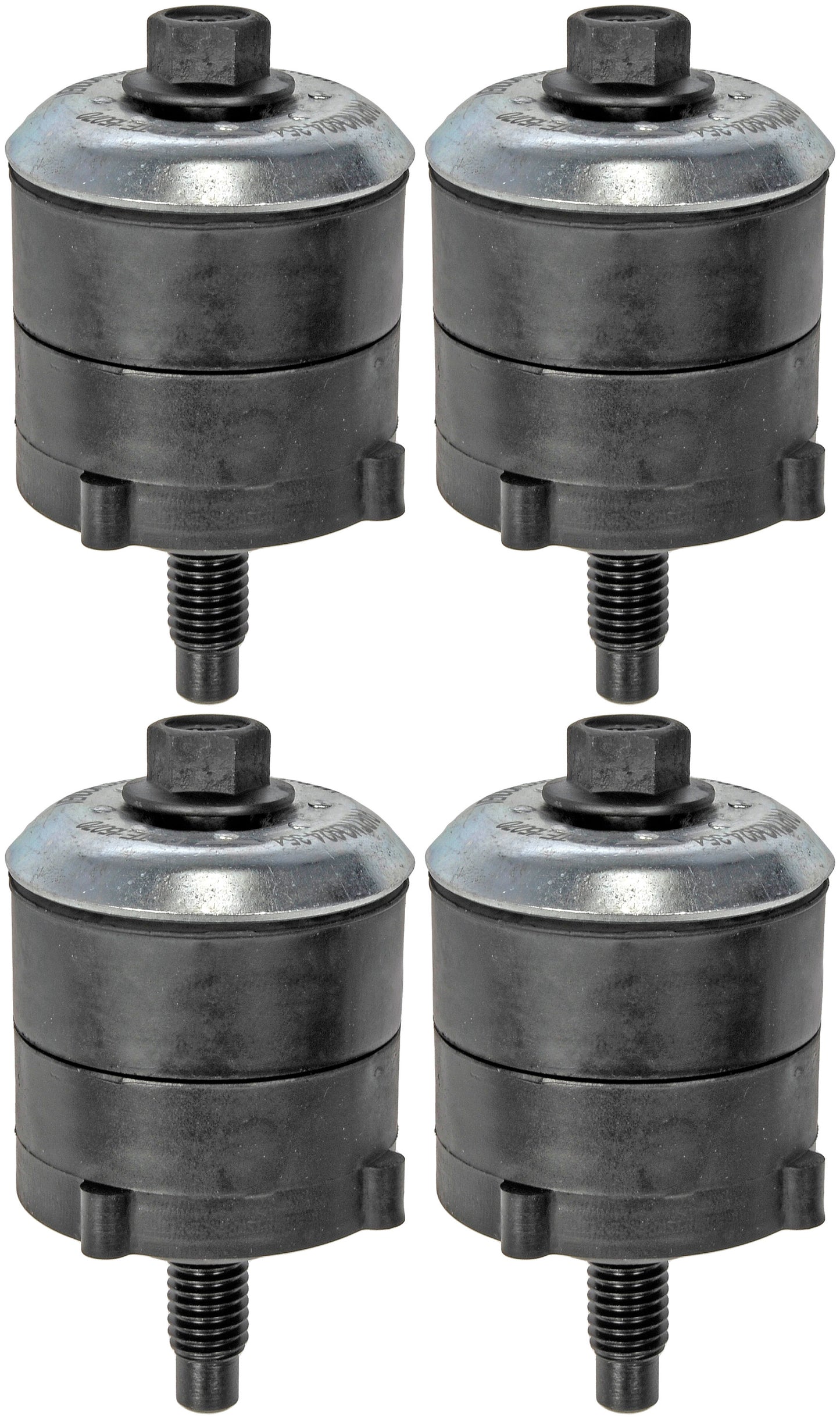 Kit of 4 Body Mount Kits - Dorman 924-354 Fits 87-95 Wrangler Position 1,2 ,3,4