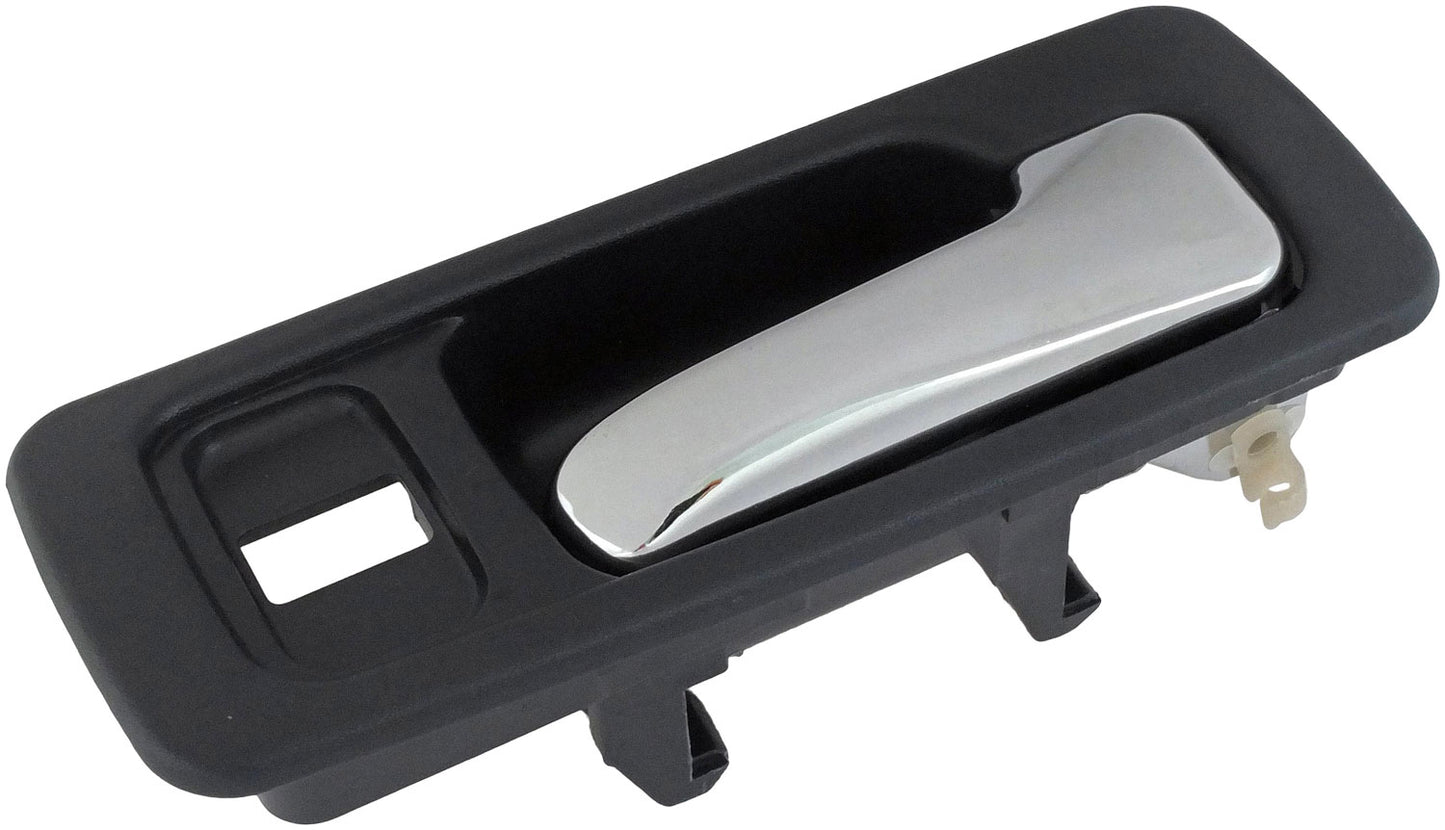 Interior Door Handle Front Right With Lock Hole Chrome Blue - Dorman# 92434