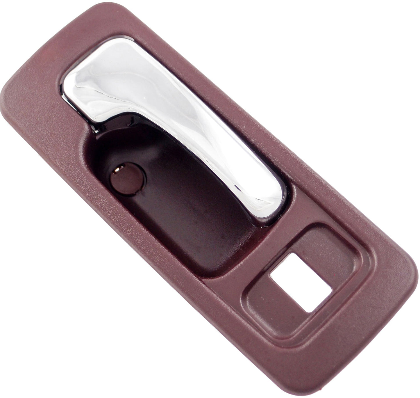 Interior Door Handle Front Right With Lock Hole Chrome Red - Dorman# 92436
